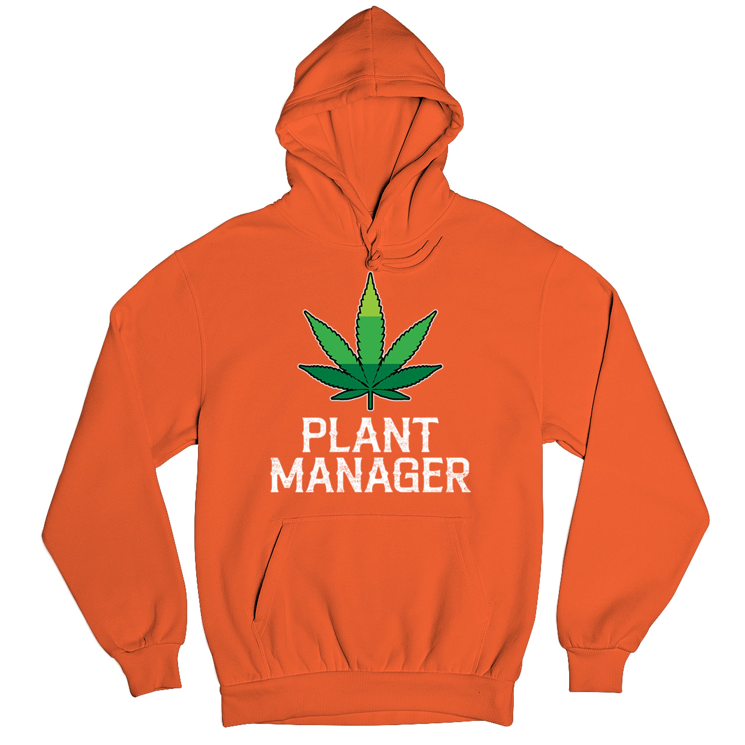 Plant Manager Sweatshirt Funny Pot Leaf Smoking 420 Marijuana Cannabis Hoodie - Picture 13 of 43