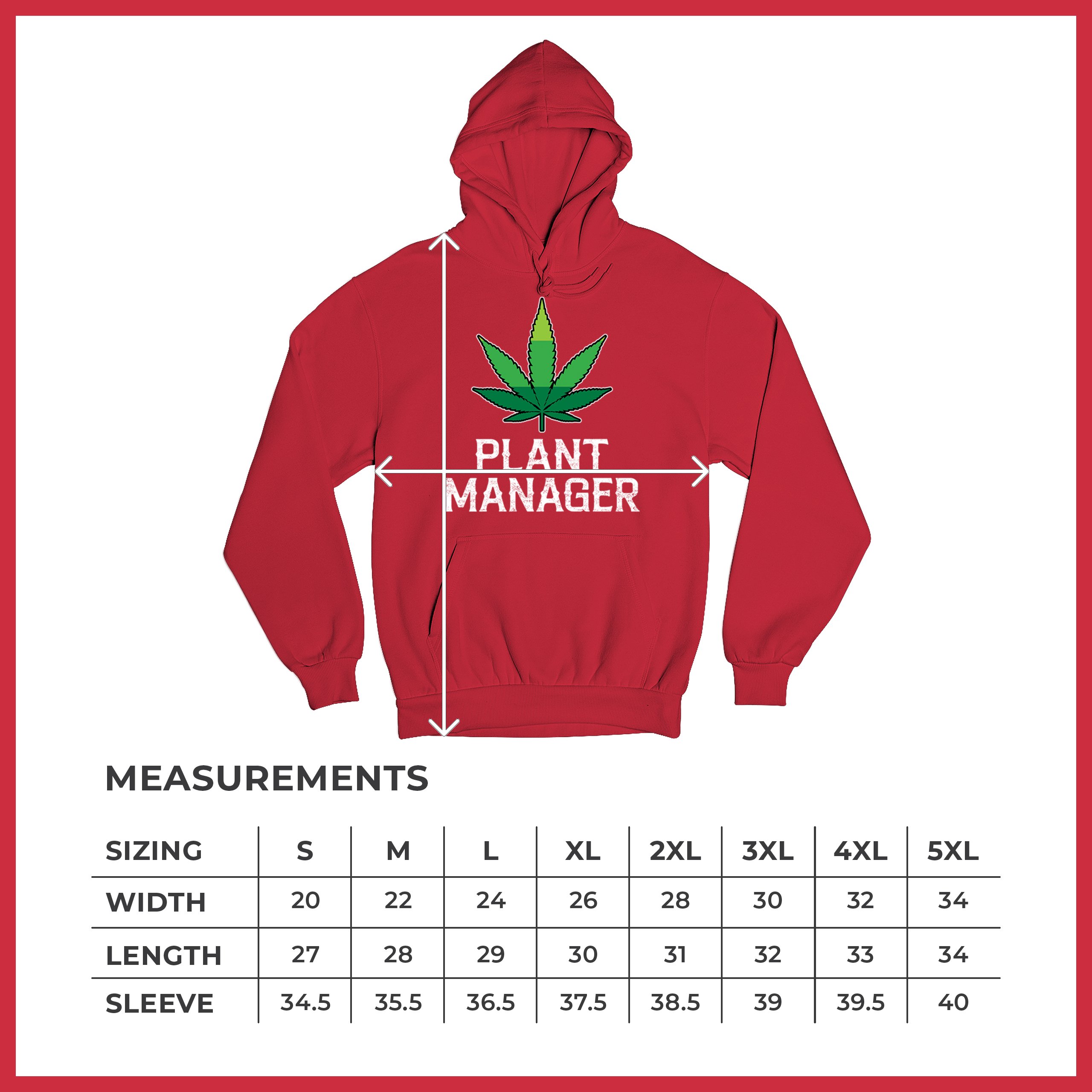 Plant Manager Sweatshirt Funny Pot Leaf Smoking 420 Marijuana Cannabis Hoodie - Picture 29 of 43