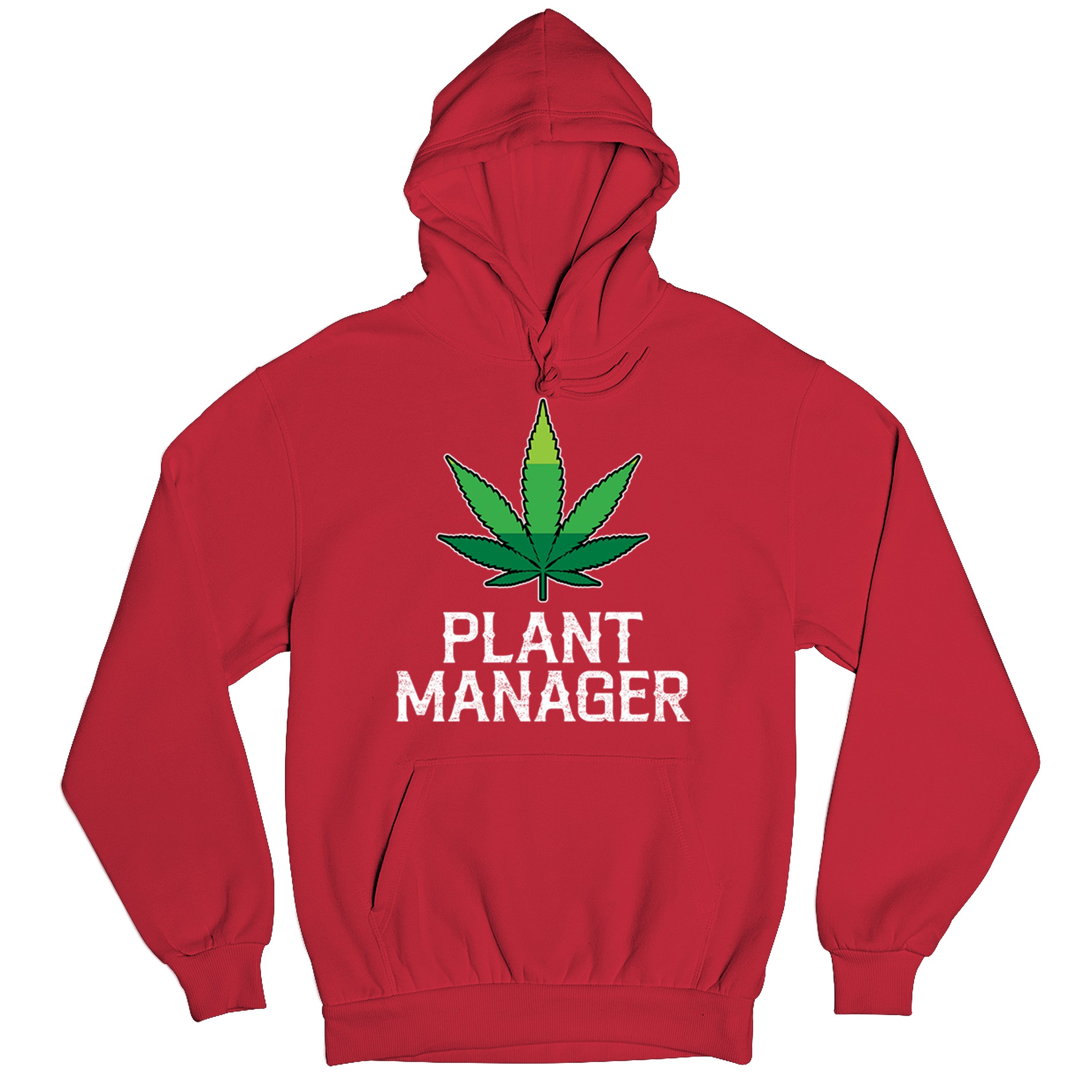 Plant Manager Sweatshirt Funny Pot Leaf Smoking 420 Marijuana Cannabis Hoodie - Picture 27 of 43
