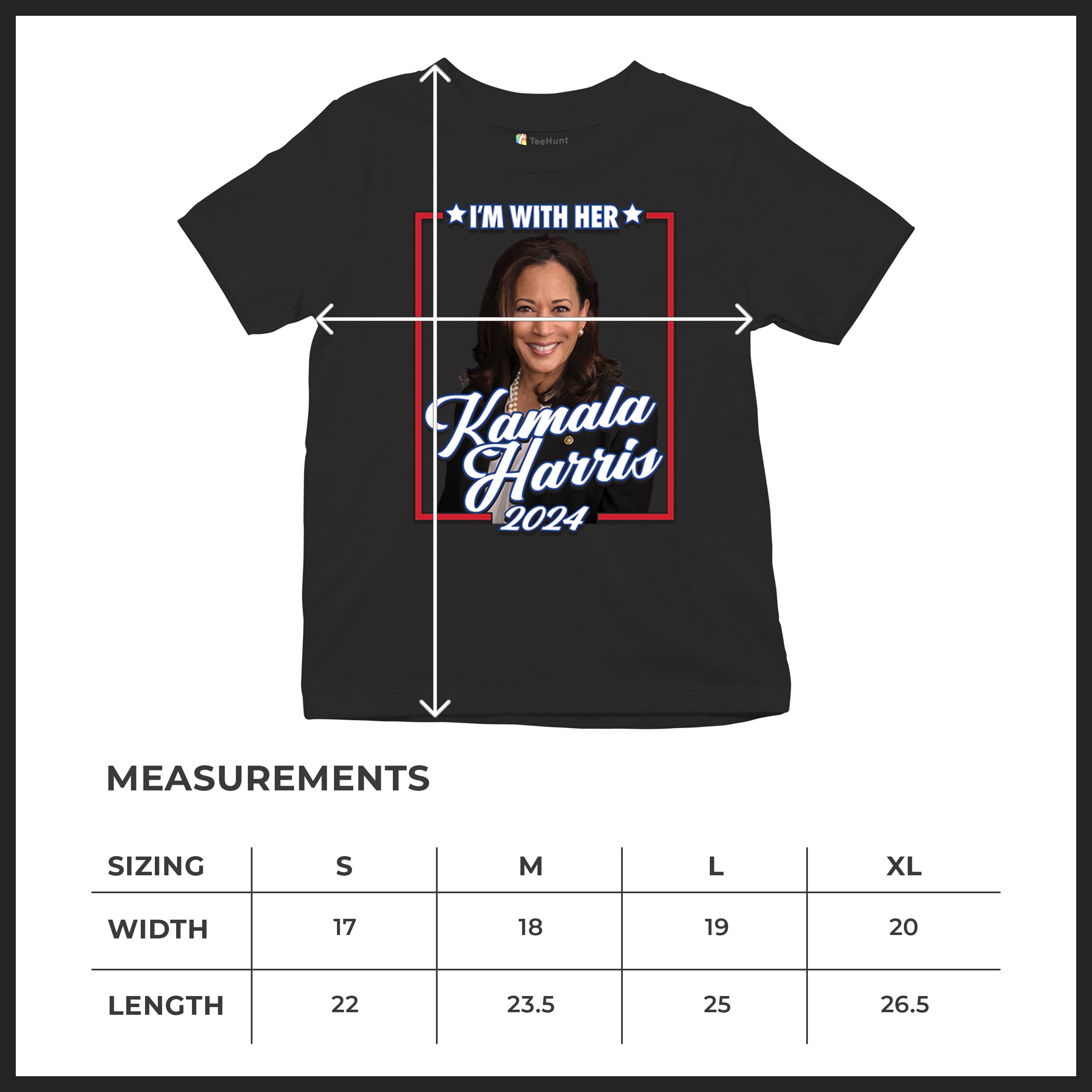 I'm With Her Kamala Harris 2024 Youth T-shirt President 47 I'm Speaking Kids - Picture 8 of 50