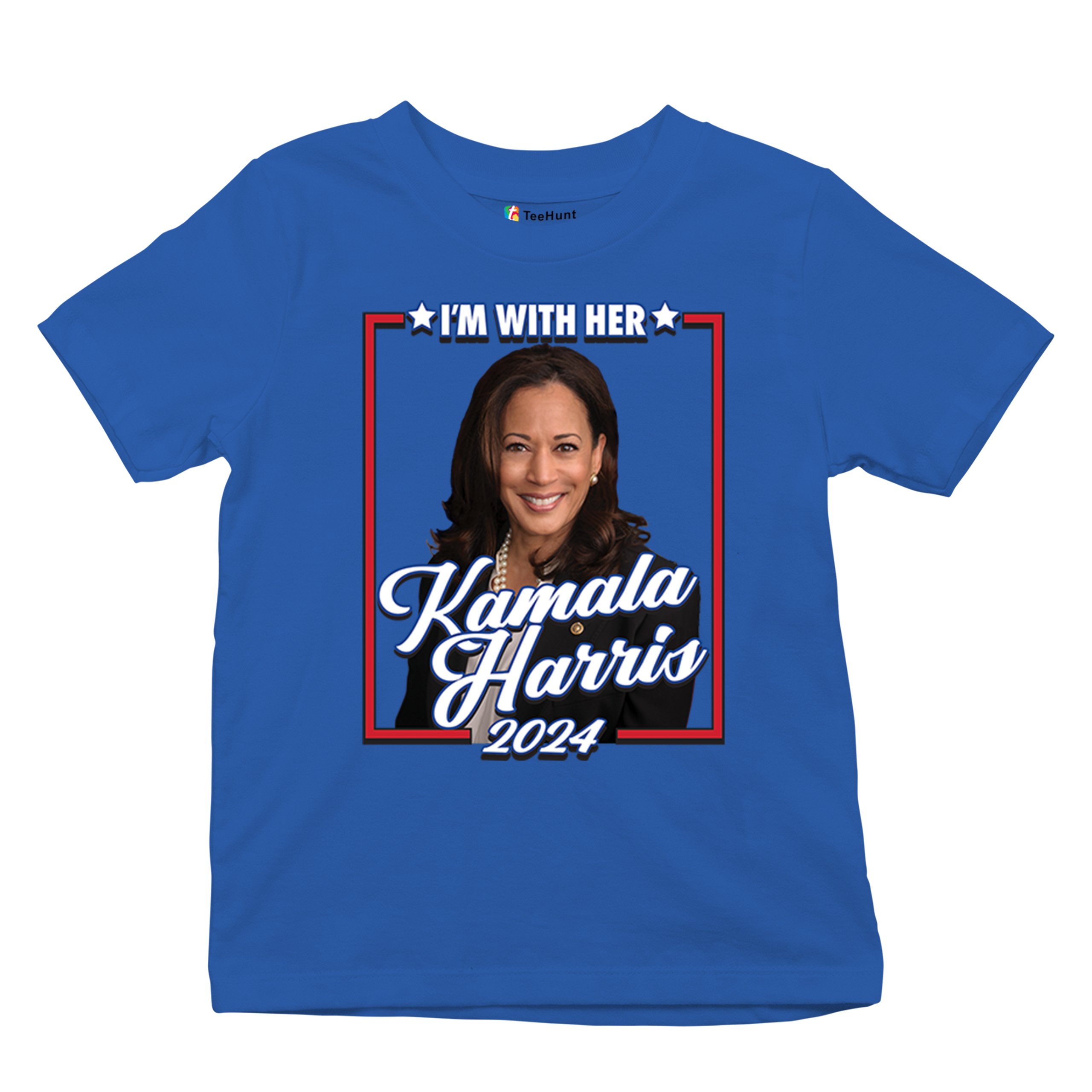 I'm With Her Kamala Harris 2024 Youth T-shirt President 47 I'm Speaking Kids - Picture 20 of 50