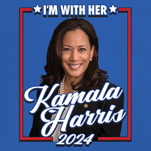 I'm With Her Kamala Harris 2024 Youth T-shirt President 47 I'm Speaking Kids - Picture 18 of 50