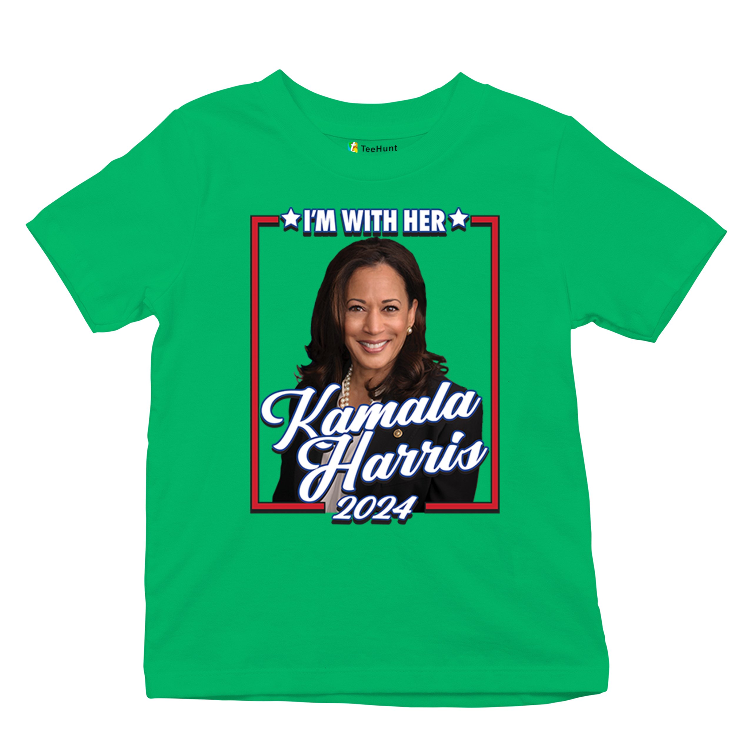 I'm With Her Kamala Harris 2024 Youth T-shirt President 47 I'm Speaking Kids - Picture 41 of 50
