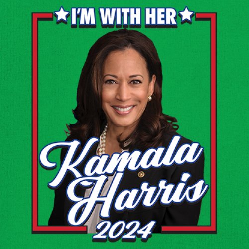 I'm With Her Kamala Harris 2024 Youth T-shirt President 47 I'm Speaking Kids - Picture 39 of 50