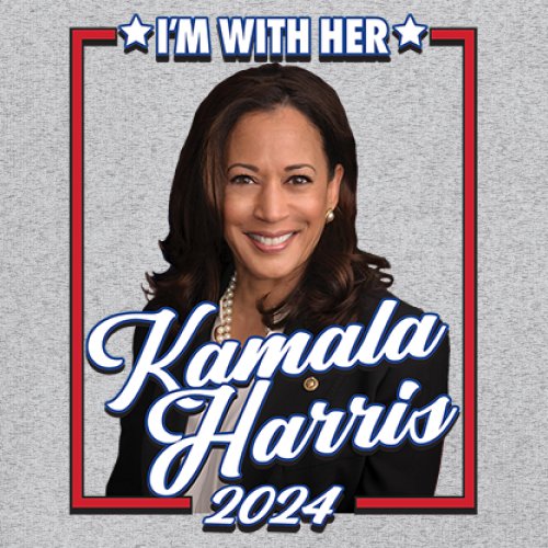 I'm With Her Kamala Harris 2024 Youth T-shirt President 47 I'm Speaking Kids - Picture 11 of 50