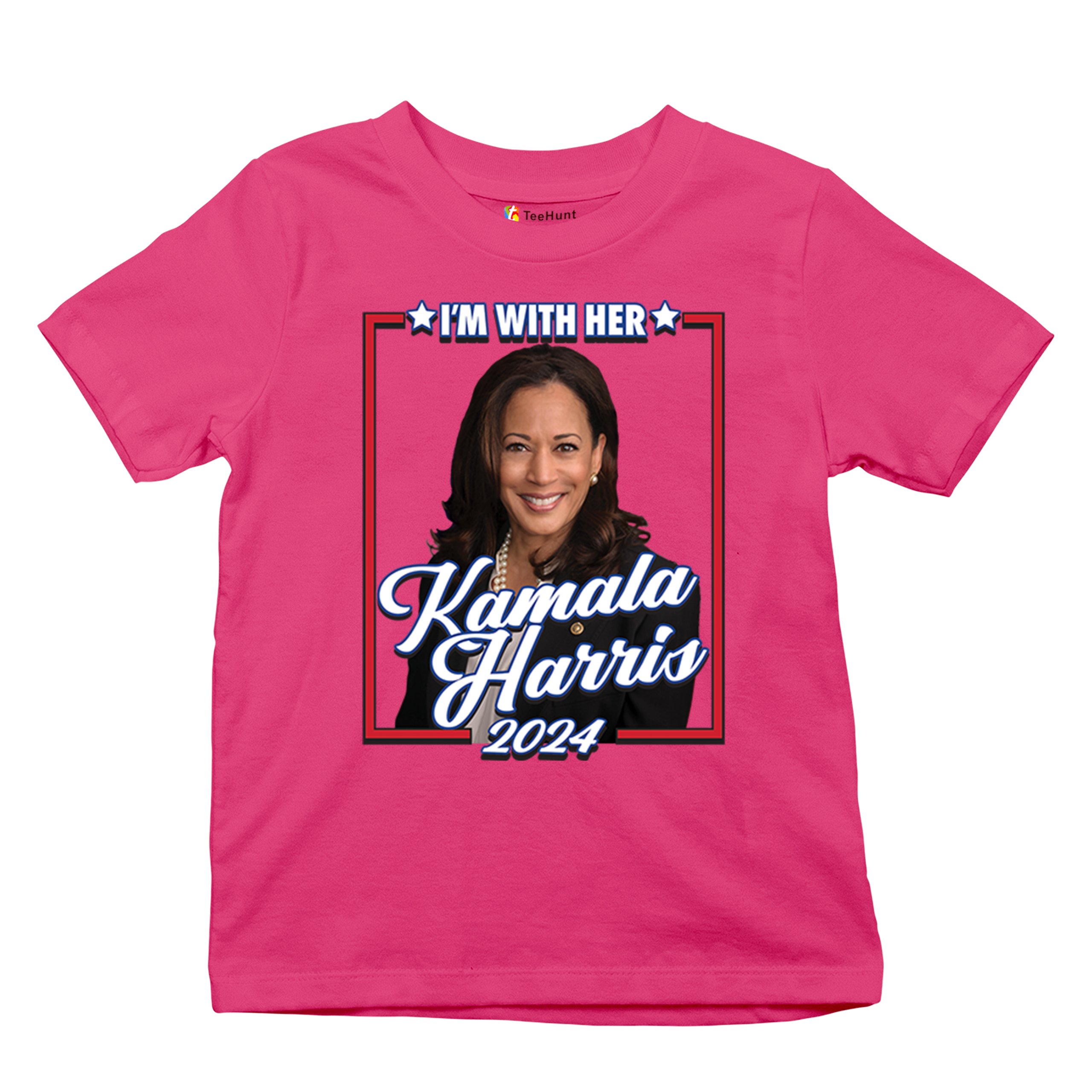 I'm With Her Kamala Harris 2024 Youth T-shirt President 47 I'm Speaking Kids - Picture 48 of 50