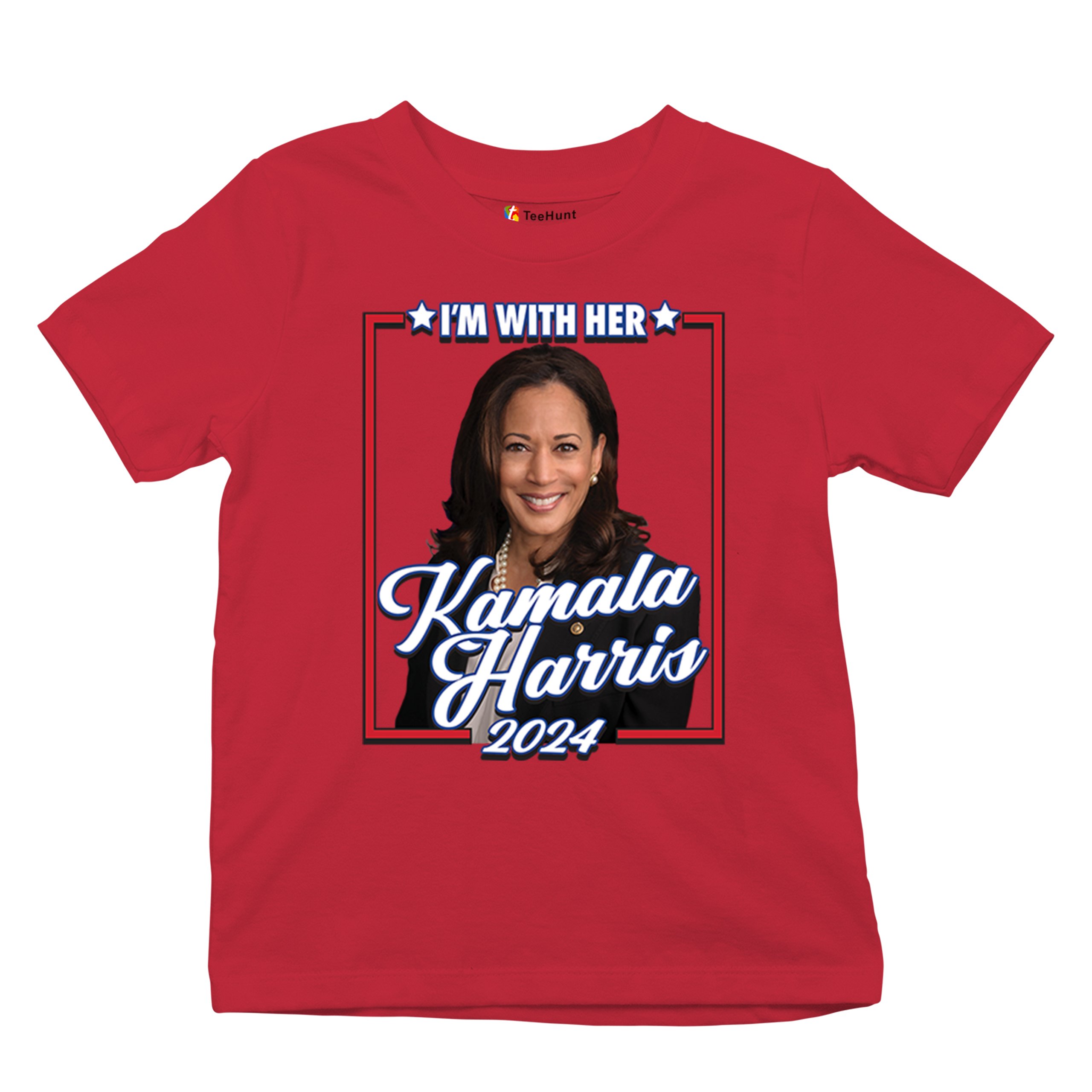 I'm With Her Kamala Harris 2024 Youth T-shirt President 47 I'm Speaking Kids - Picture 27 of 50