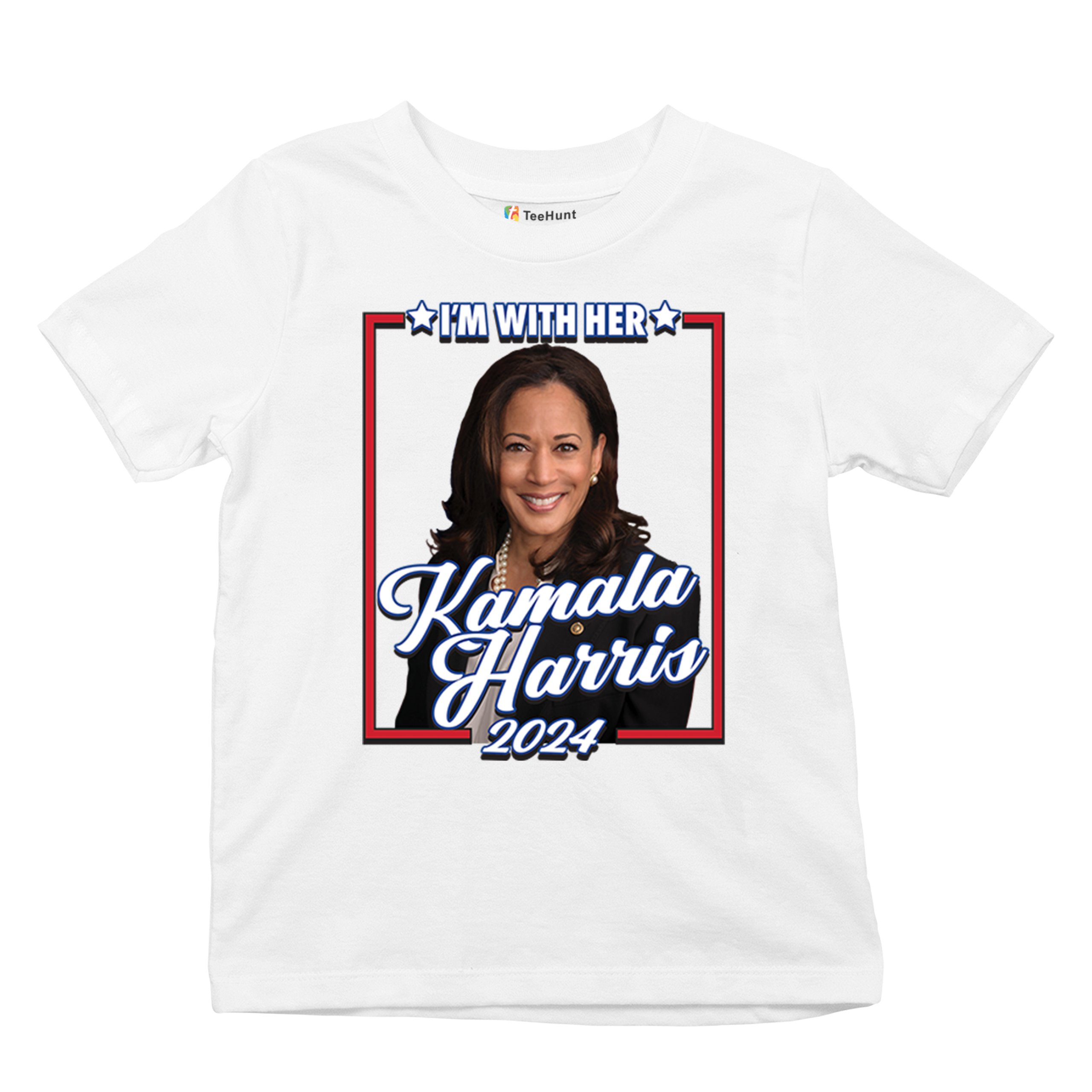 I'm With Her Kamala Harris 2024 Youth T-shirt President 47 I'm Speaking Kids - Picture 34 of 50