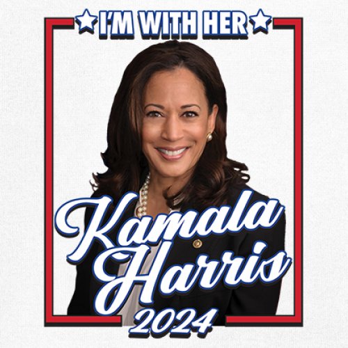 I'm With Her Kamala Harris 2024 Youth T-shirt President 47 I'm Speaking Kids - Picture 32 of 50