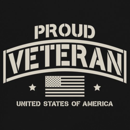 Proud Veteran Women's V-Neck T-shirt Veteran's Day Military American Flag Tee - Picture 4 of 36