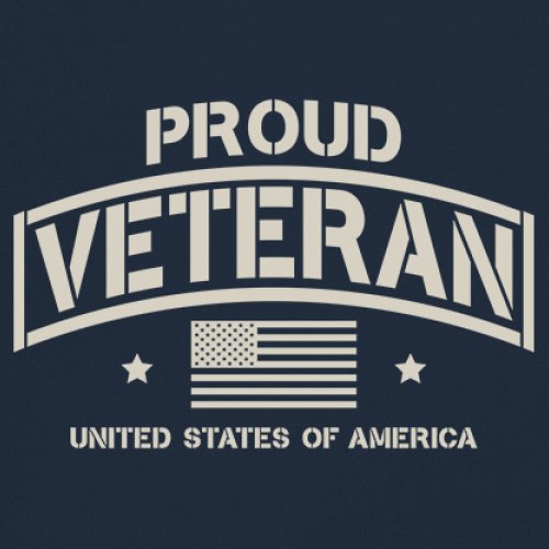 Proud Veteran Women's V-Neck T-shirt Veteran's Day Military American Flag Tee - Picture 25 of 36