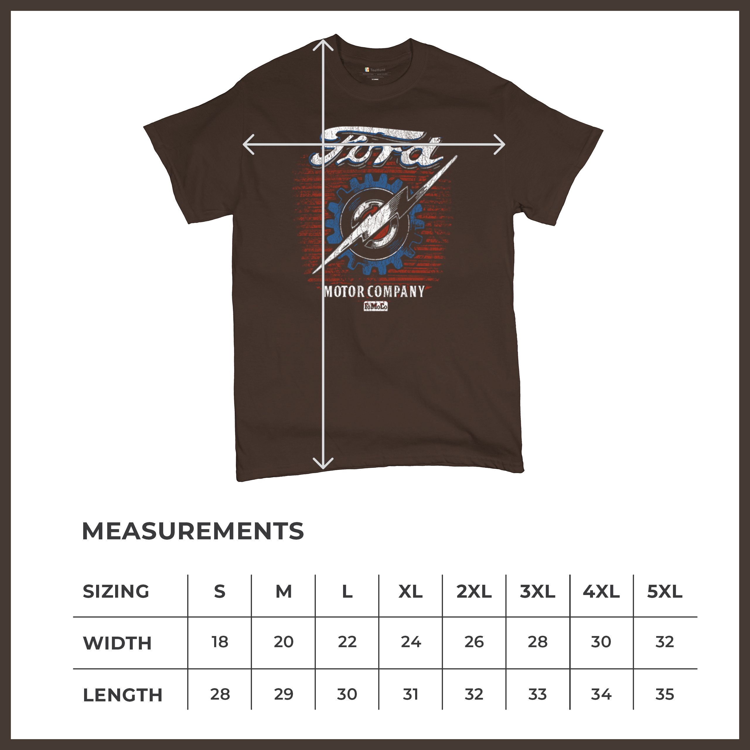 Ford F-100 Lightning Bolt Gear FoMoCo T-Shirt Vintage Pickup Truck Herren Tee - Bild 36 von 50