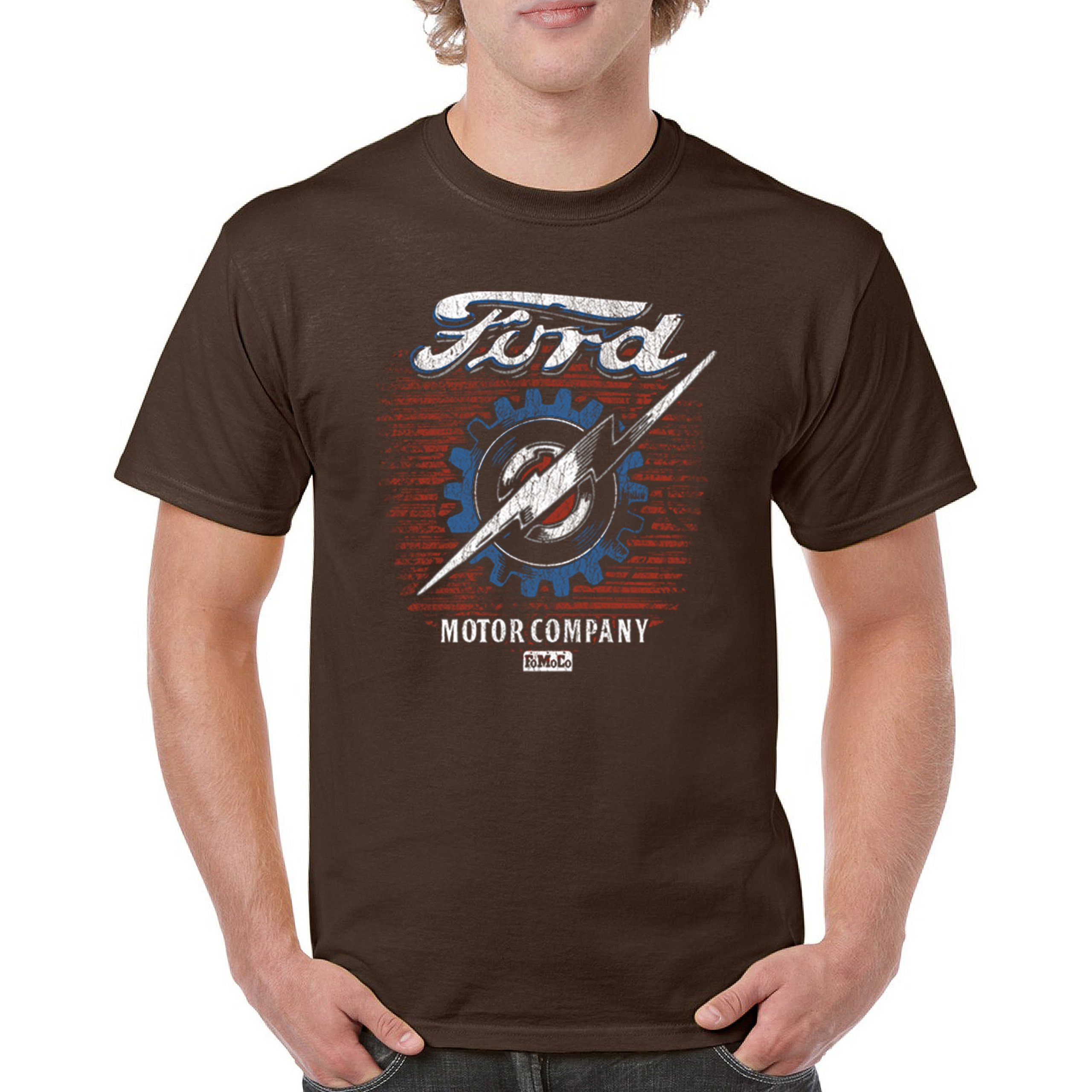 Ford F-100 Lightning Bolt Gear FoMoCo T-Shirt Vintage Pickup Truck Herren Tee - Bild 30 von 50