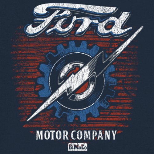 Ford F-100 Lightning Bolt Gear FoMoCo T-Shirt Vintage Pickup Truck Herren Tee - Bild 25 von 50