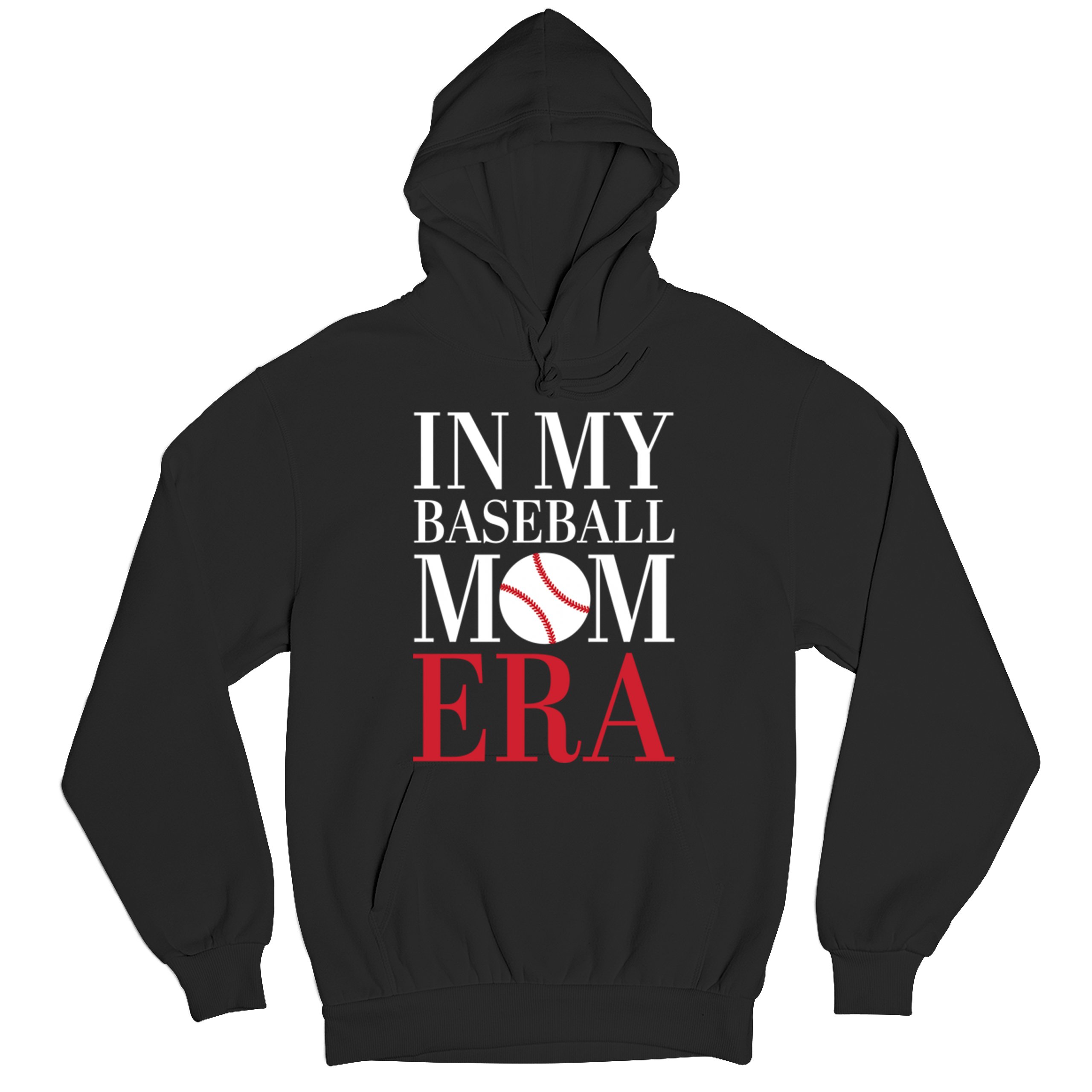 In My Baseball Mom Era Sweatshirt Funny Mom of Boys Best Team Mother Hoodie - Picture 6 of 29