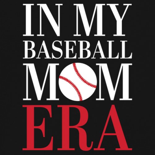 In My Baseball Mom Era Sweatshirt Funny Mom of Boys Best Team Mother Hoodie - Picture 4 of 29