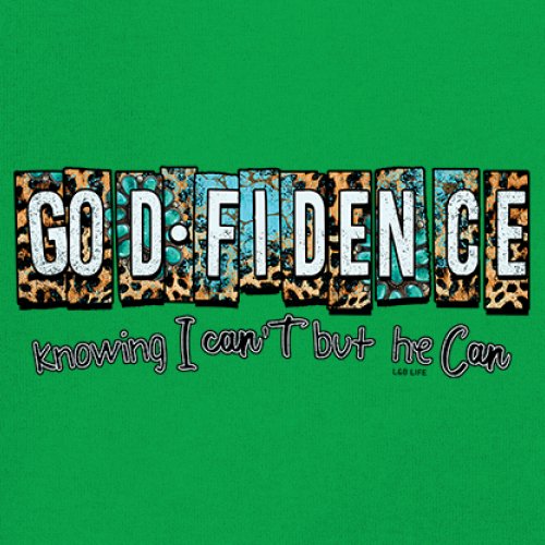 GODfidence Youth T-shirt Christian Religious Confident in God Motivation Kids - Picture 32 of 50