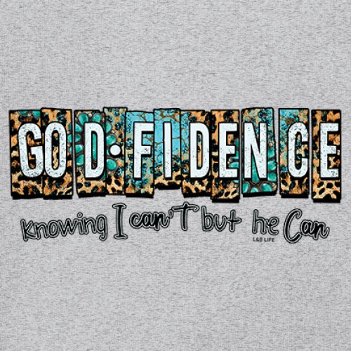 GODfidence Youth T-shirt Christian Religious Confident in God Motivation Kids - Picture 18 of 50