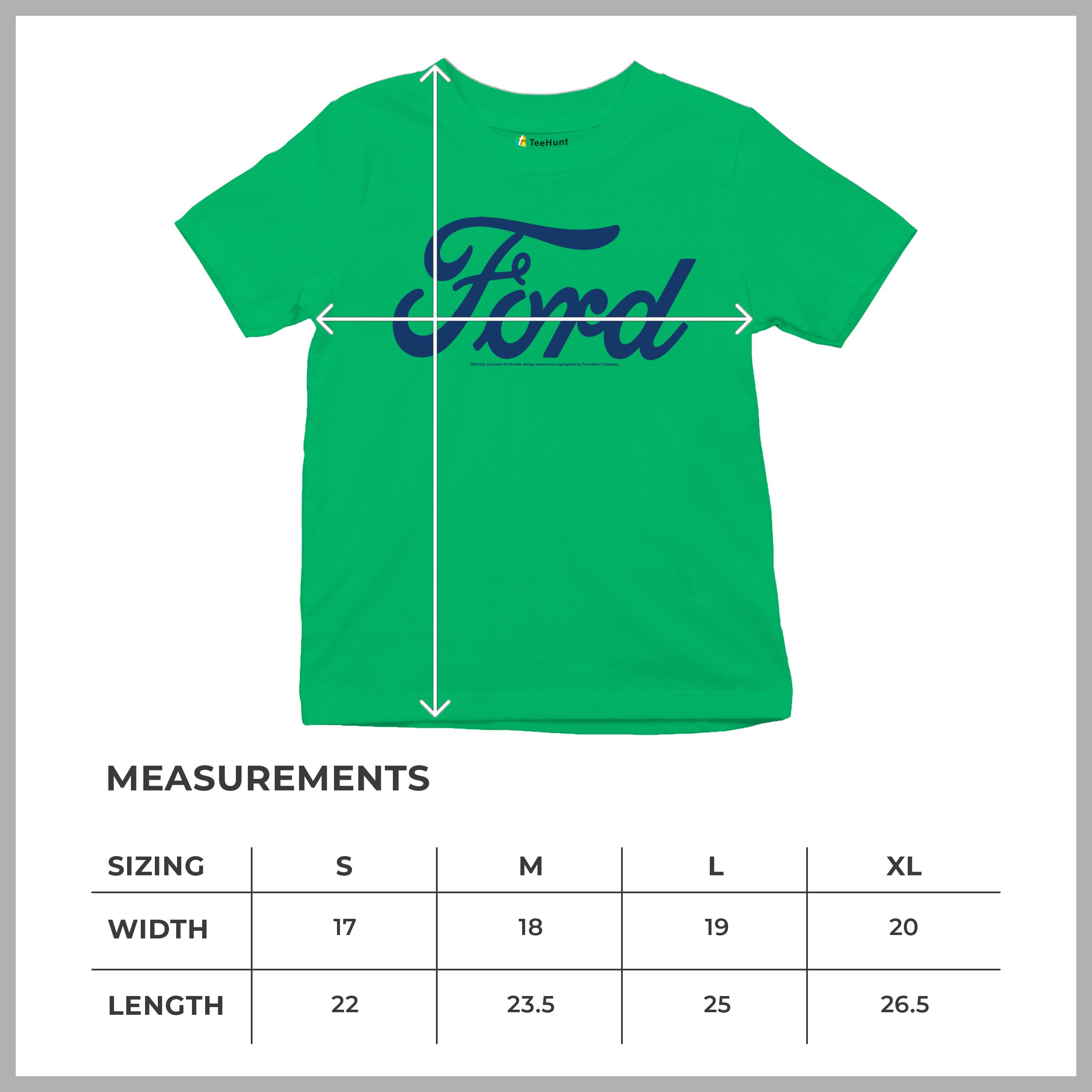Ford Blue Logo Youth T-shirt Classic American Mustang Performance F150 Kids - Picture 36 of 43