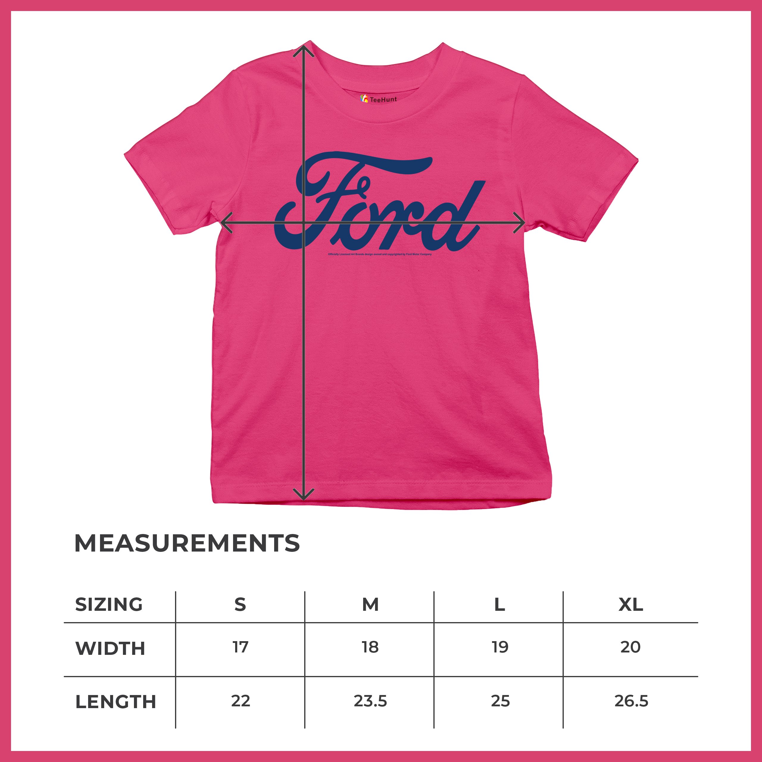 Ford Blue Logo Youth T-shirt Classic American Mustang Performance F150 Kids - Picture 43 of 43