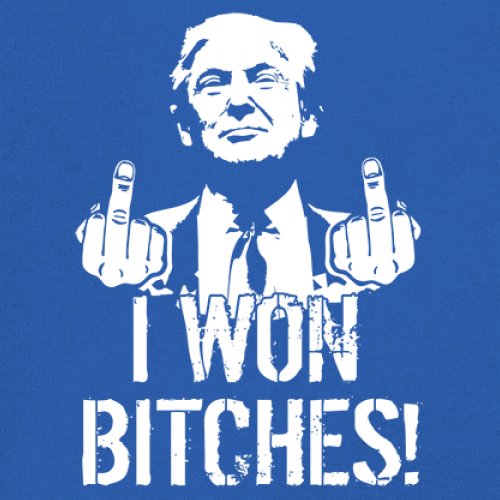 I Won - 47th President Donald Trump 2024 T-shirt Funny MAGA Fingers Men's Tee - Picture 67 of 71