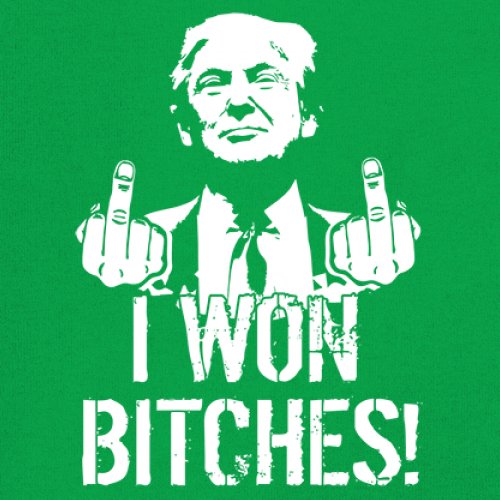 I Won - 47th President Donald Trump 2024 T-shirt Funny MAGA Fingers Men's Tee - Picture 39 of 71