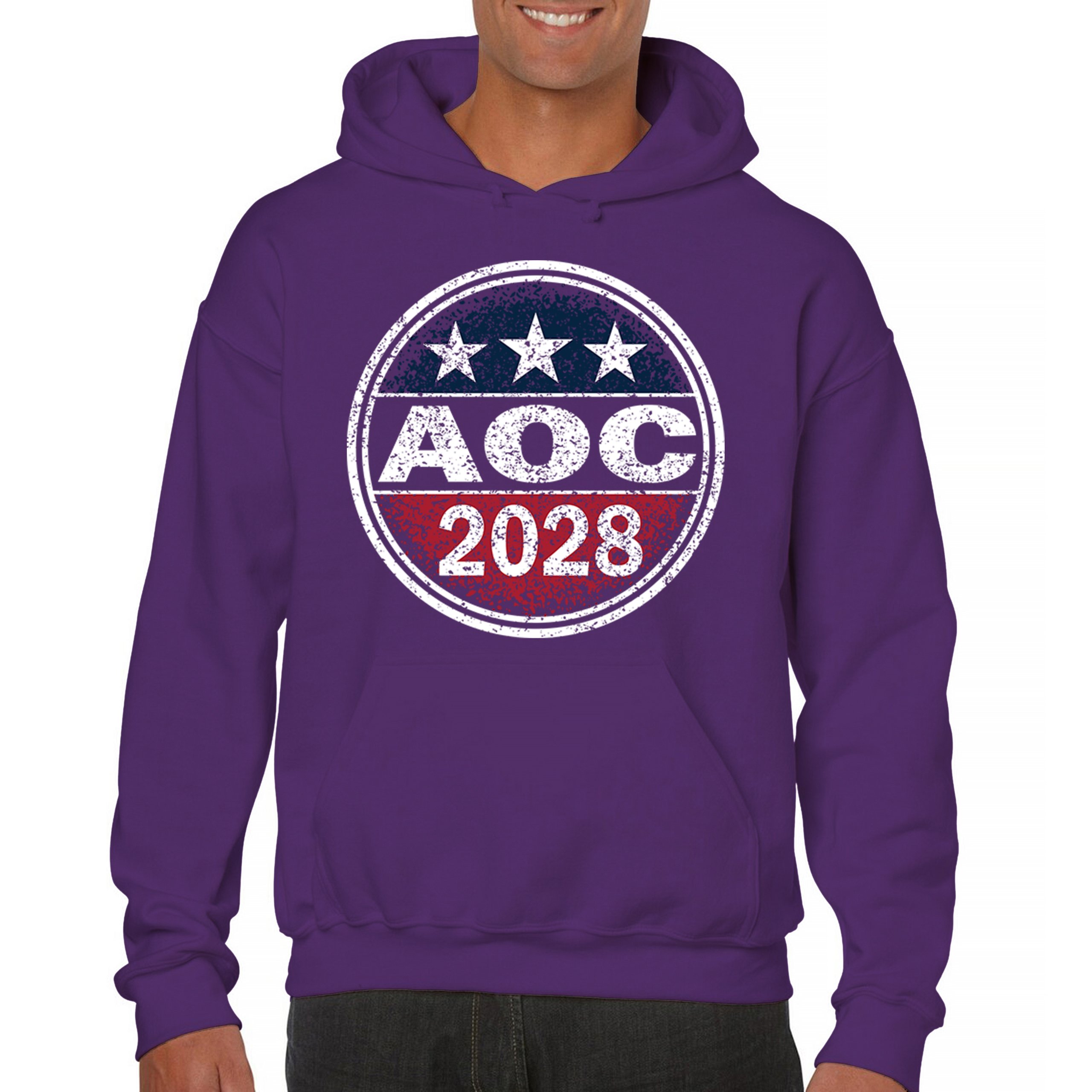 AOC 2028 for President Unisex Hoodie Alexandria Ocasio-Cortez