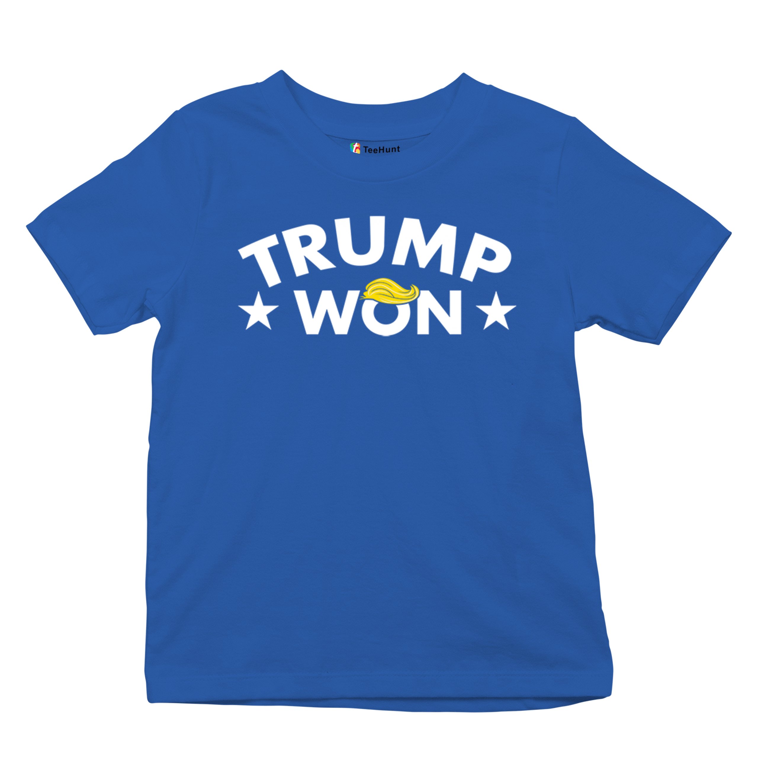Trump Won Youth T-shirt 47th President MAGA 2024 America First Republican Kids - Picture 34 of 43