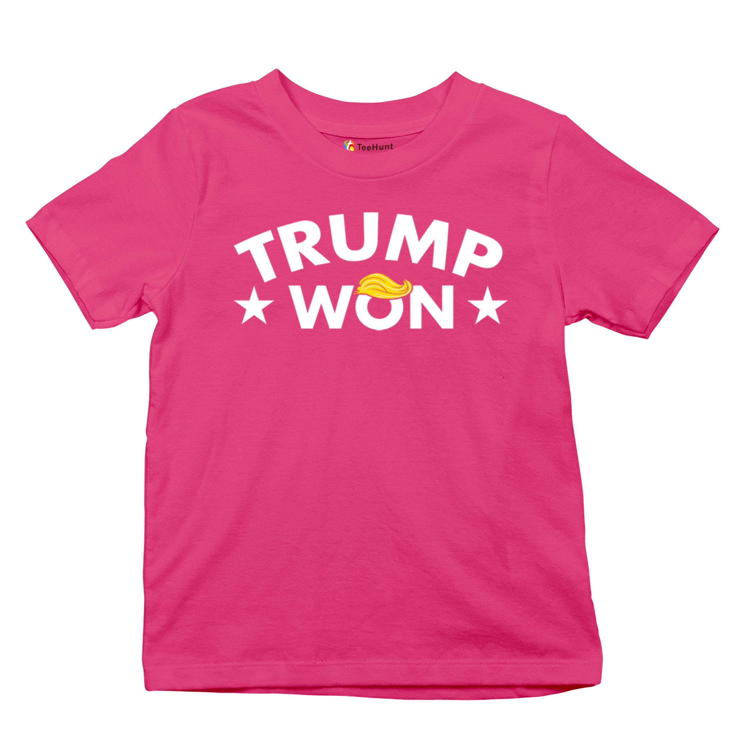 Trump Won Youth T-shirt 47th President MAGA 2024 America First Republican Kids - Picture 41 of 43