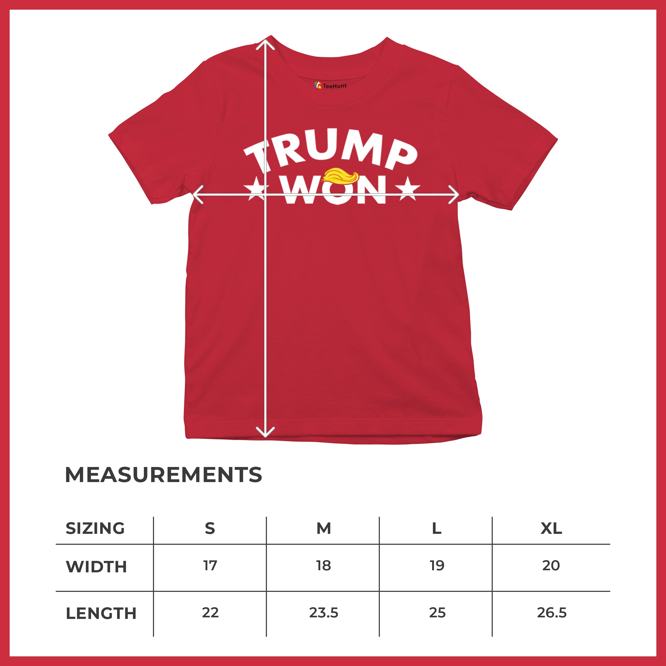Trump Won Youth T-shirt 47th President MAGA 2024 America First Republican Kids - Picture 8 of 43