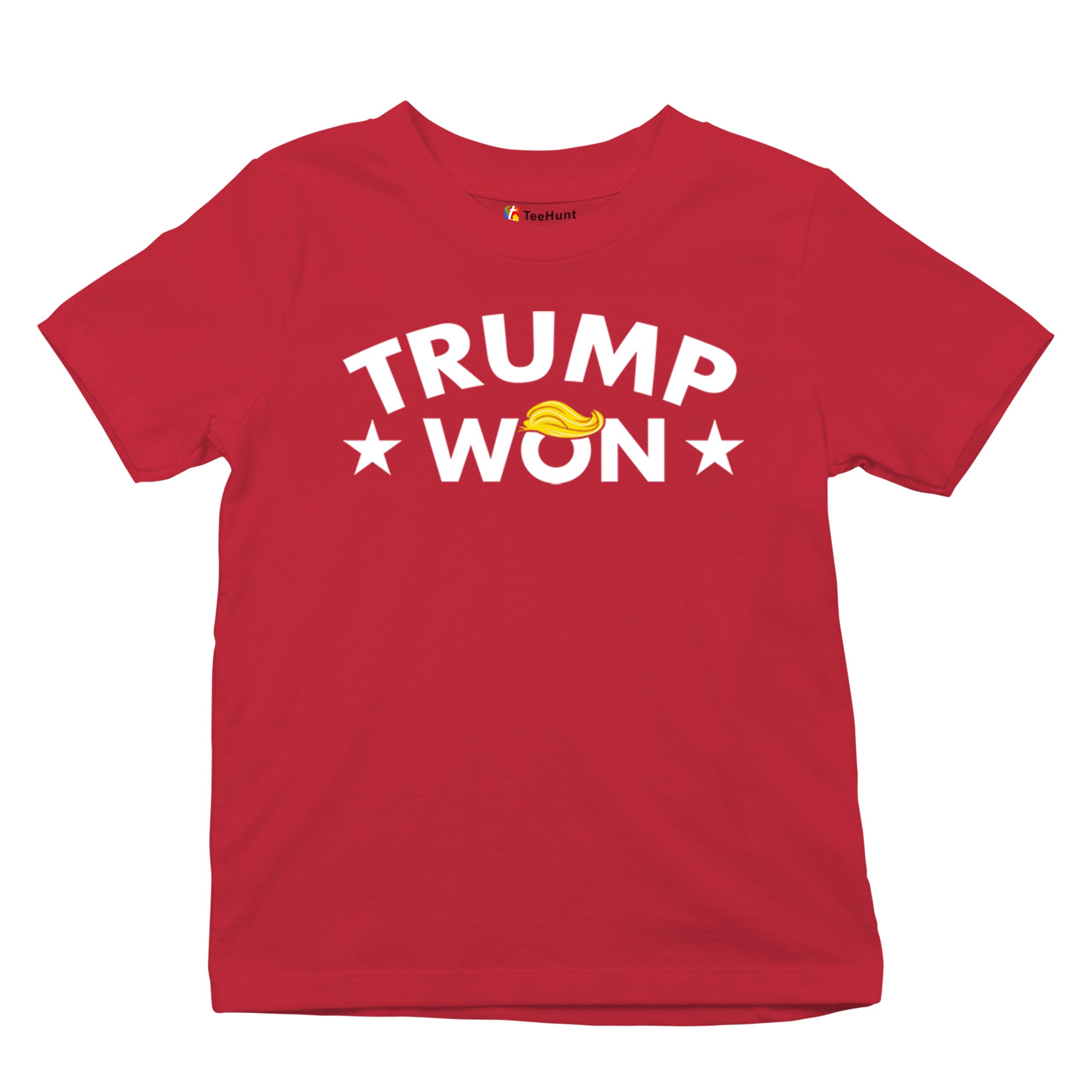 Trump Won Youth T-shirt 47th President MAGA 2024 America First Republican Kids - Picture 6 of 43