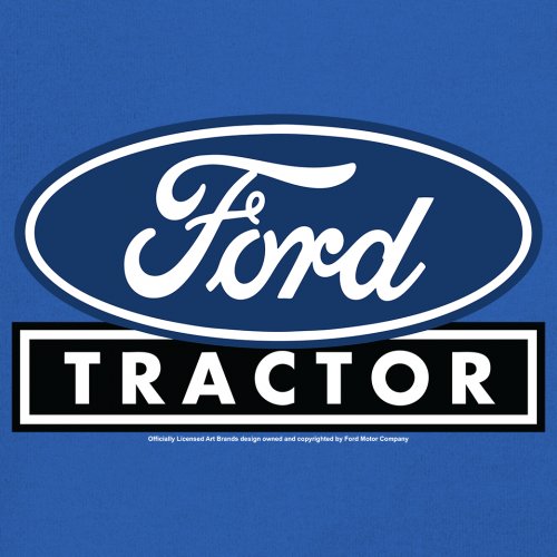 Ford Tractor Logo Blue Youth T-shirt Vintage Farm Rustic Classic Retro Kids - Picture 39 of 50