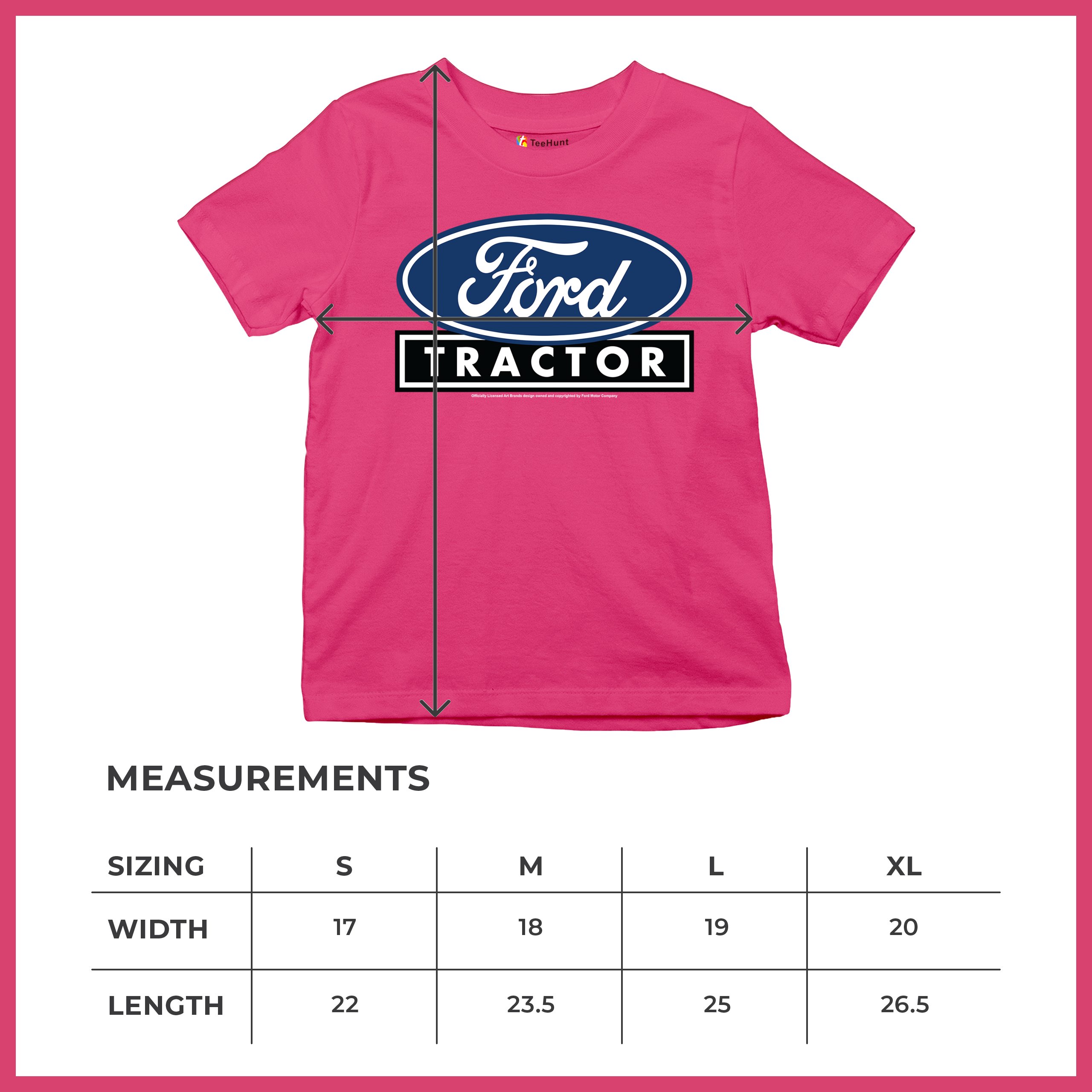 Ford Tractor Logo Blue Youth T-shirt Vintage Farm Rustic Classic Retro Kids - Picture 50 of 50