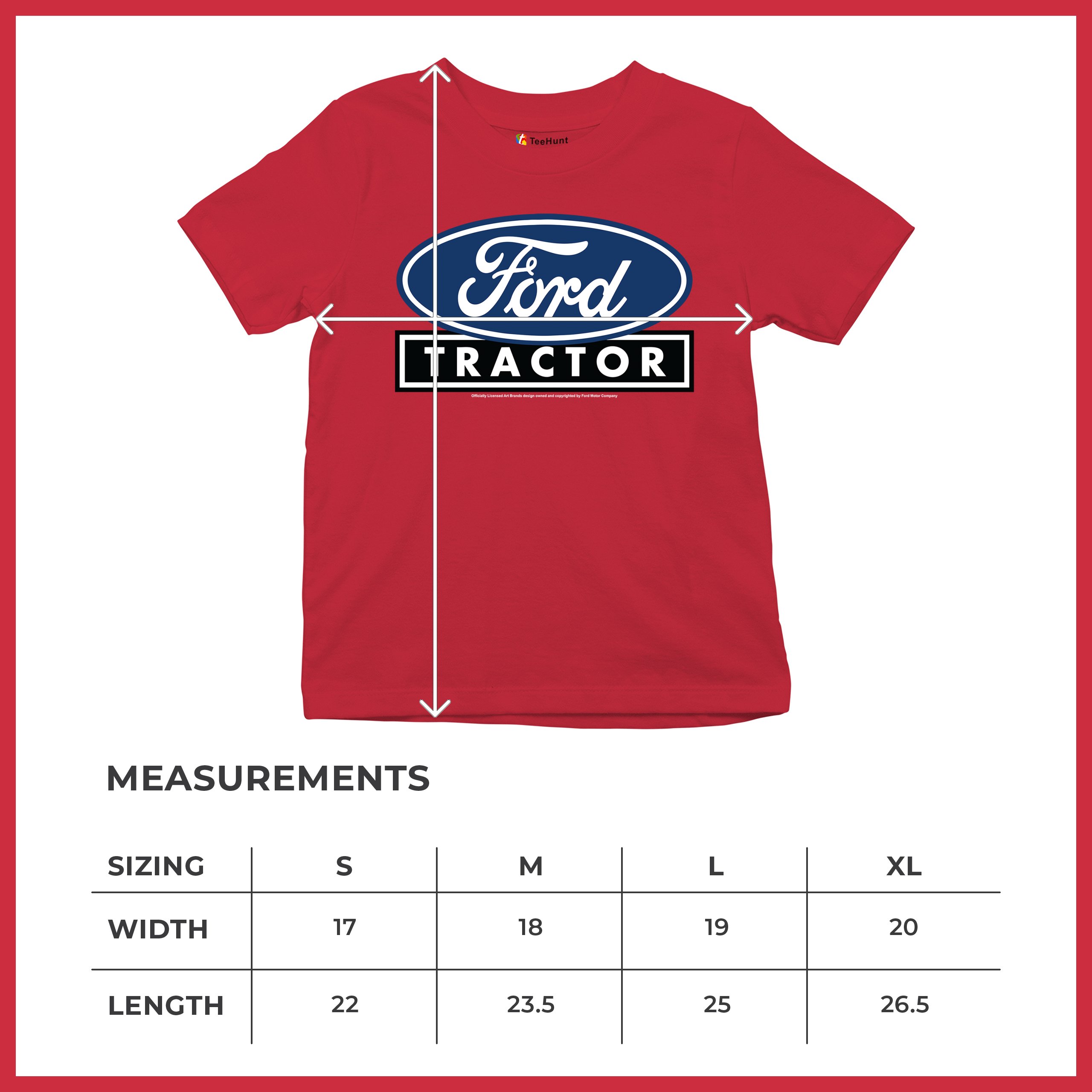 Ford Tractor Logo Blue Youth T-shirt Vintage Farm Rustic Classic Retro Kids - Picture 22 of 50