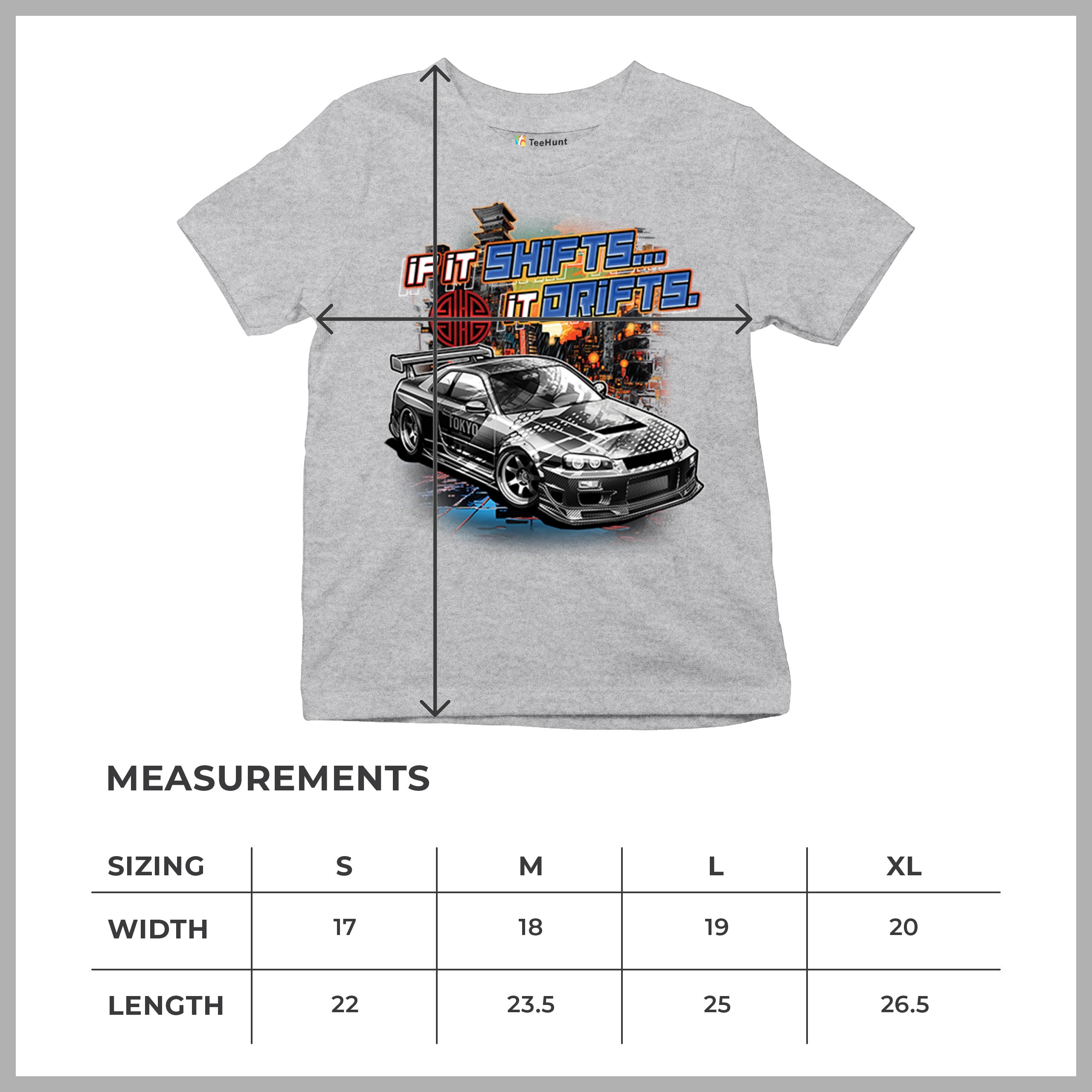 If It Shifts It Drifts Youth T-shirt Racing Custom Culture Japanese Cars Kids - Picture 15 of 50