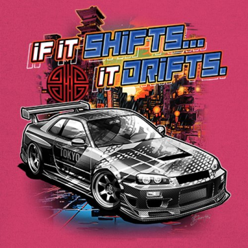 If It Shifts It Drifts Youth T-shirt Racing Custom Culture Japanese Cars Kids - Picture 46 of 50