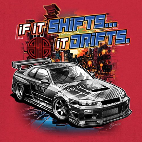 If It Shifts It Drifts Youth T-shirt Racing Custom Culture Japanese Cars Kids - Picture 18 of 50