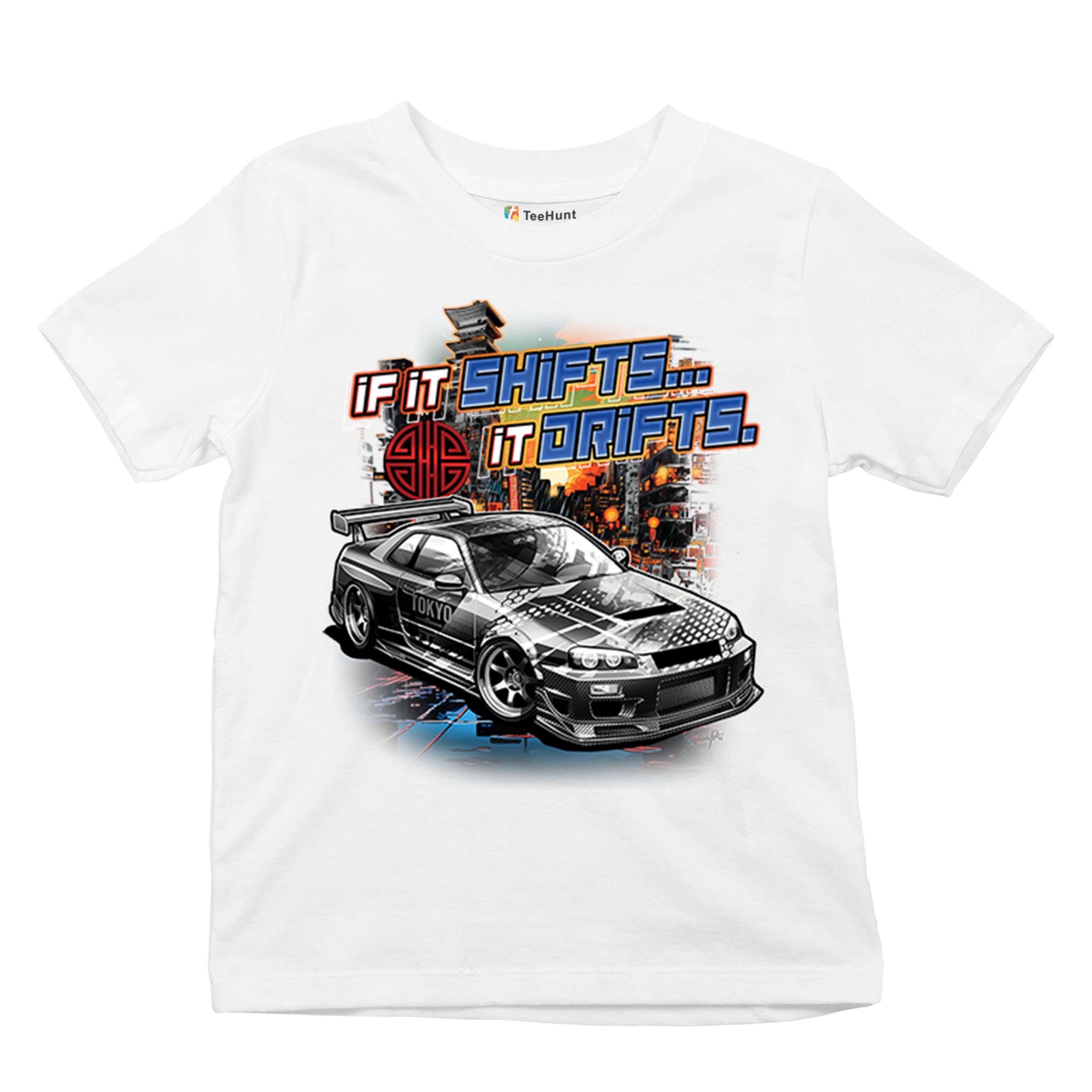 If It Shifts It Drifts Youth T-shirt Racing Custom Culture Japanese Cars Kids - Picture 27 of 50