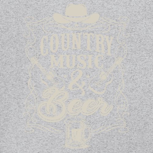 Country Music And Beer Sweatshirt Western Guitar Foamy Beer Mug Humor Crewneck - Picture 11 of 43