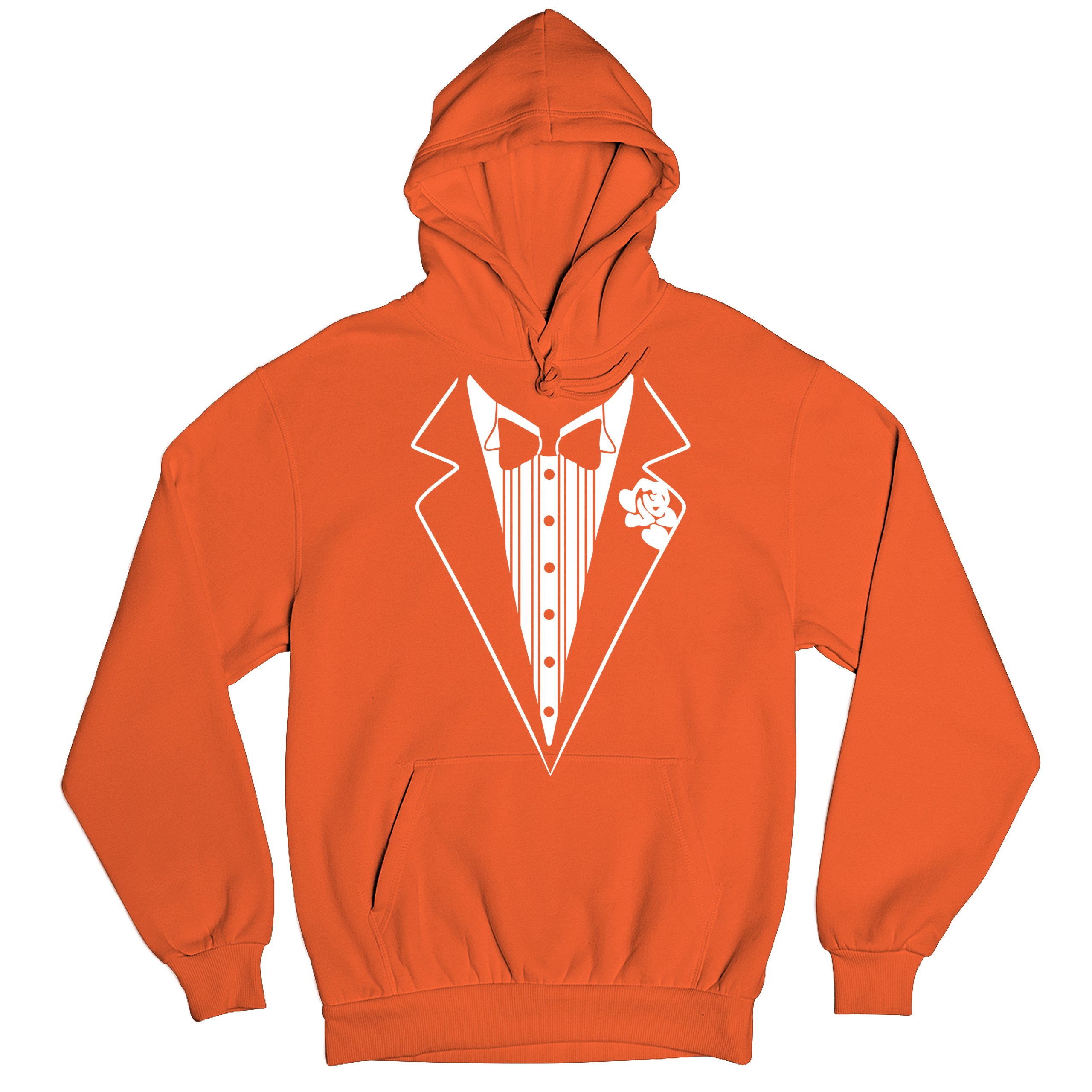 Tuxedo Sweatshirt Funny Wedding Prom Bachelor Party Hoodie Groom Gift Costume