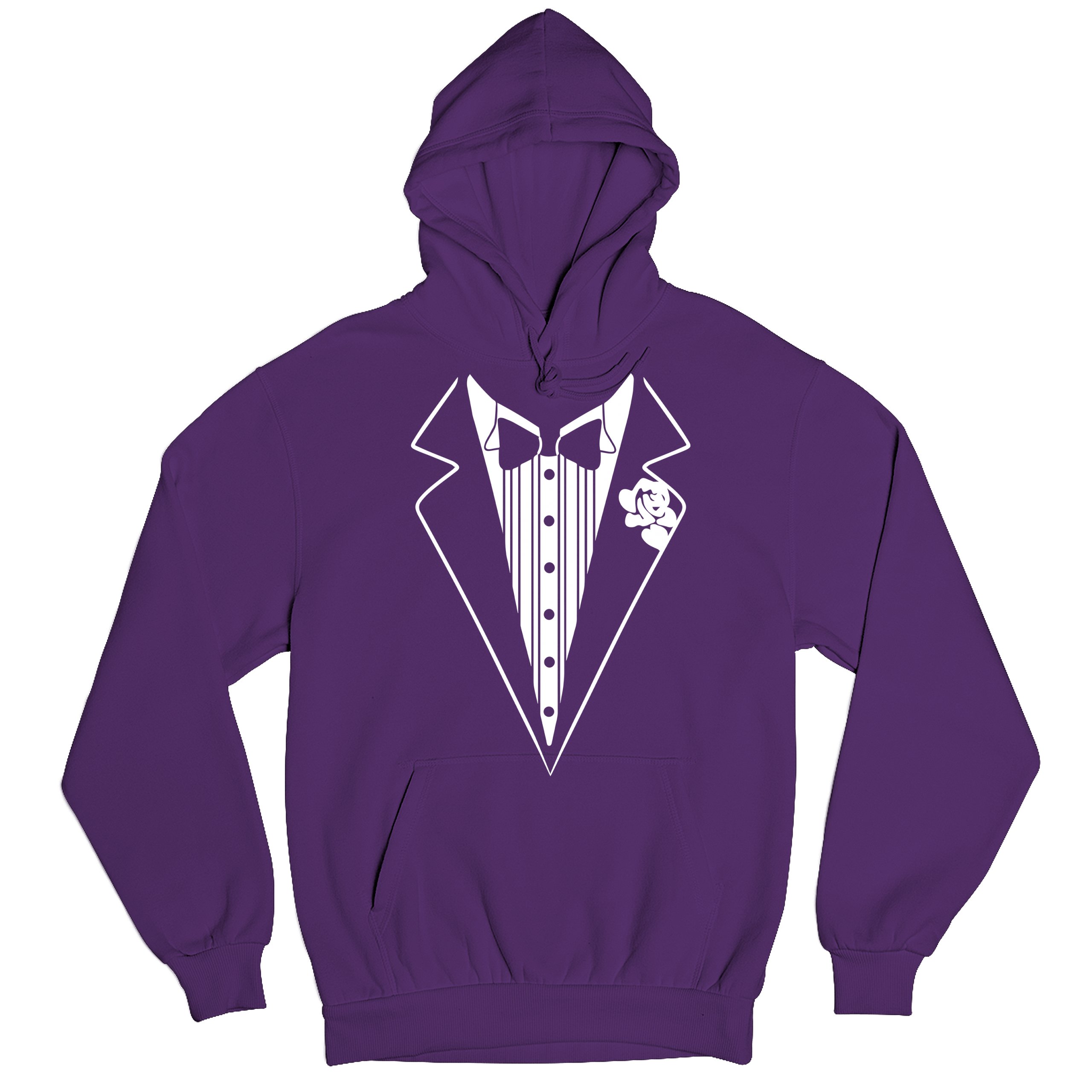 Tuxedo Sweatshirt Funny Wedding Prom Bachelor Party Hoodie Groom Gift Costume