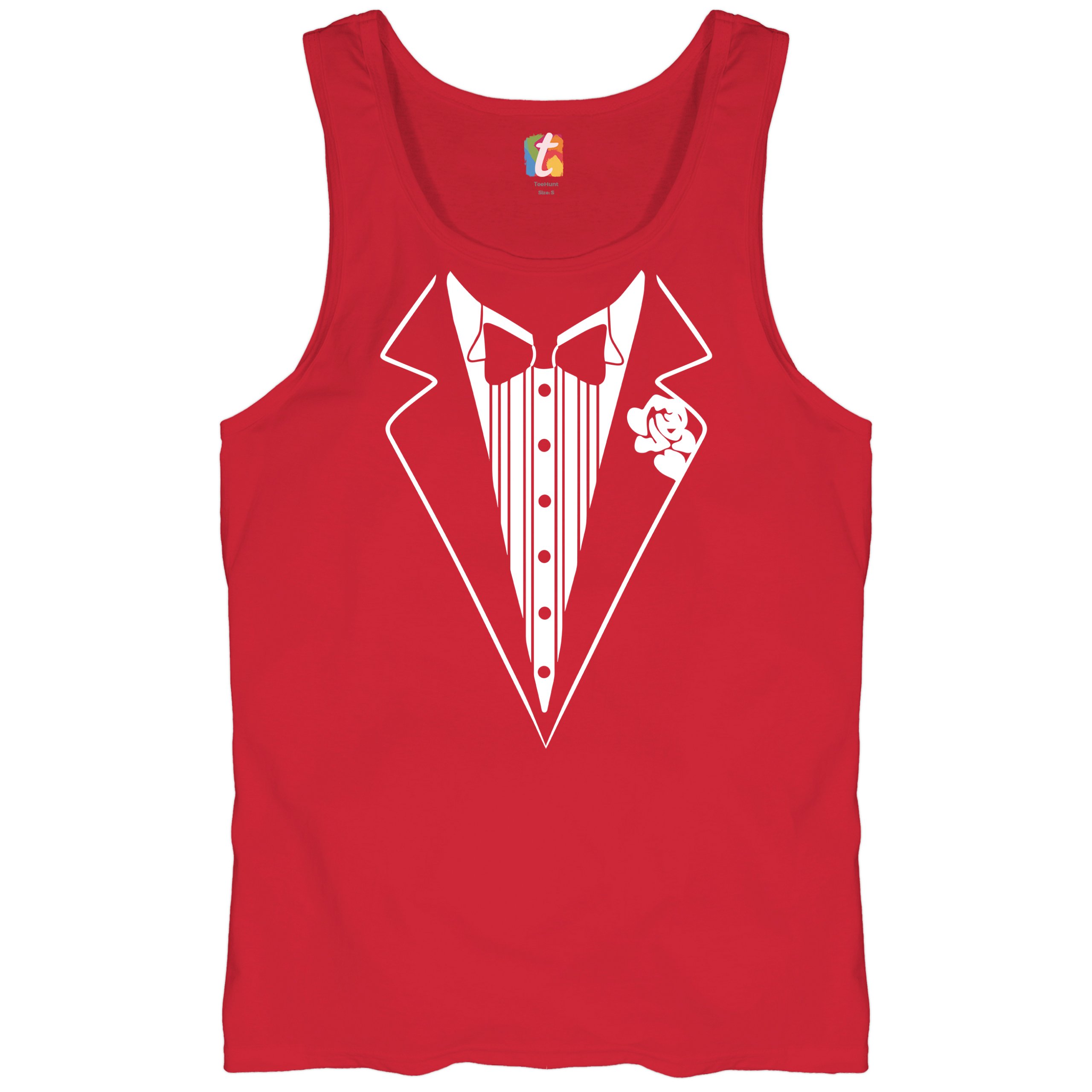 Tuxedo Tank Top Funny Wedding Prom Bachelor Party Top Groom Gift Costume Gym