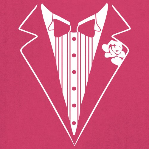 Tuxedo Funny Cotton T-Shirt Tux Wedding Party - Picture 38 of 49