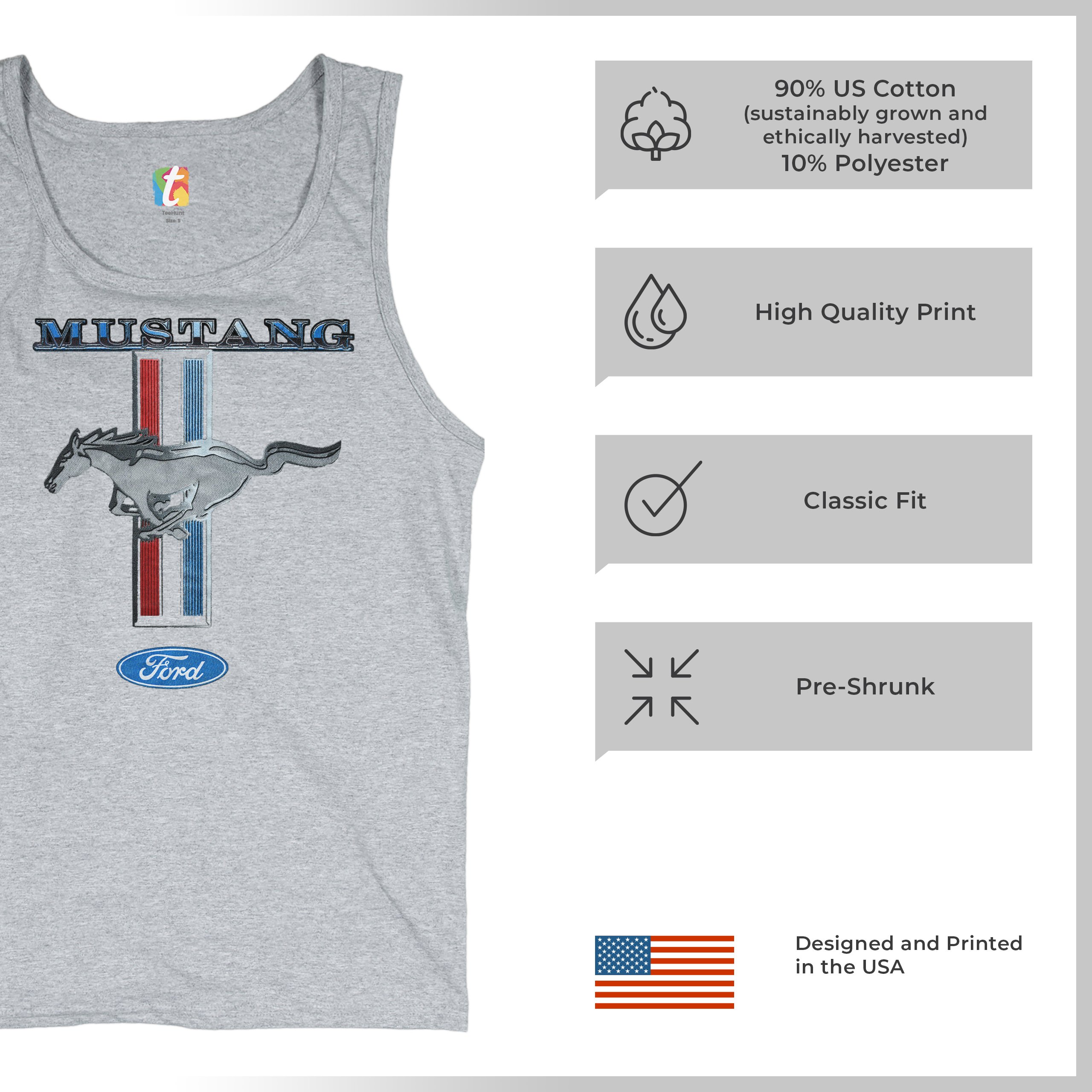 Ford Mustang Classic Tank Top GT Cobra Boss 302 Mach 1 Top - Picture 27 of 49