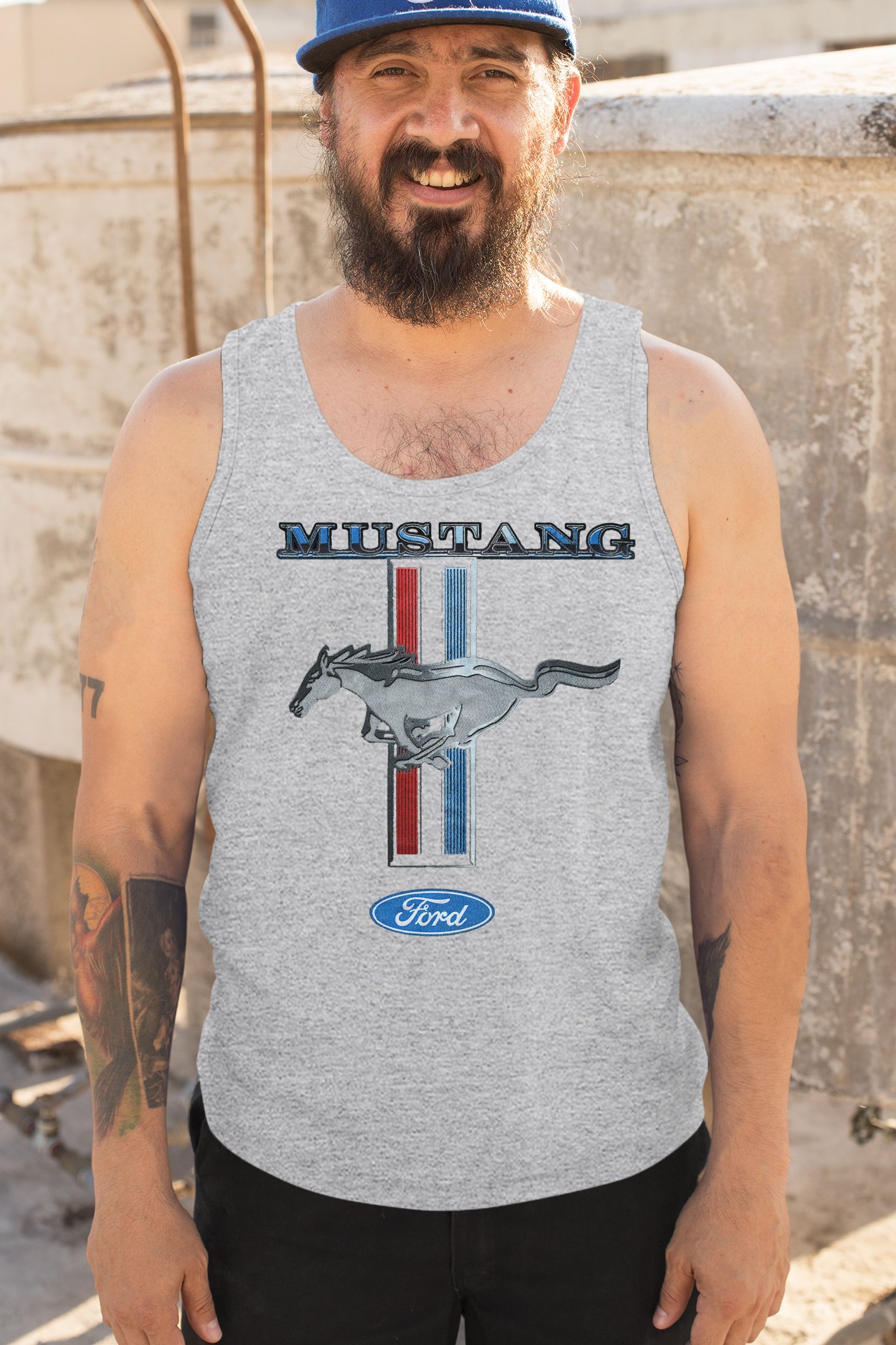 Ford Mustang Classic Tank Top GT Cobra Boss 302 Mach 1 Top - Picture 25 of 49