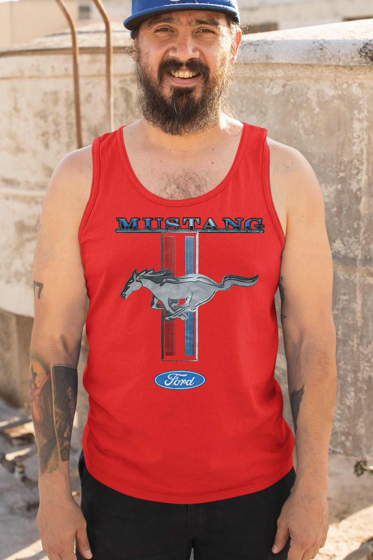 Ford Mustang Classic Tank Top GT Cobra Boss 302 Mach 1 Top - Picture 32 of 49