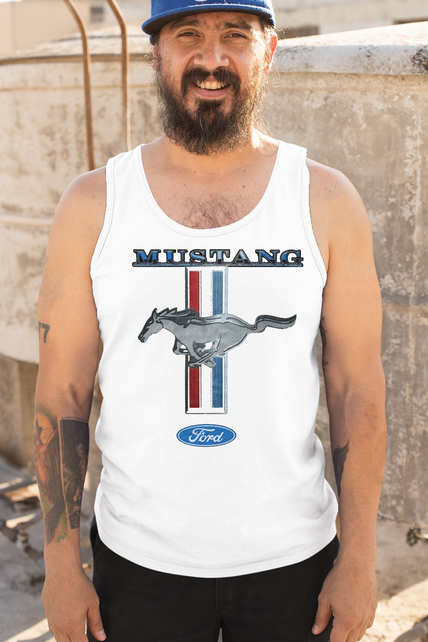 Ford Mustang Classic Tank Top GT Cobra Boss 302 Mach 1 Top - Picture 39 of 49