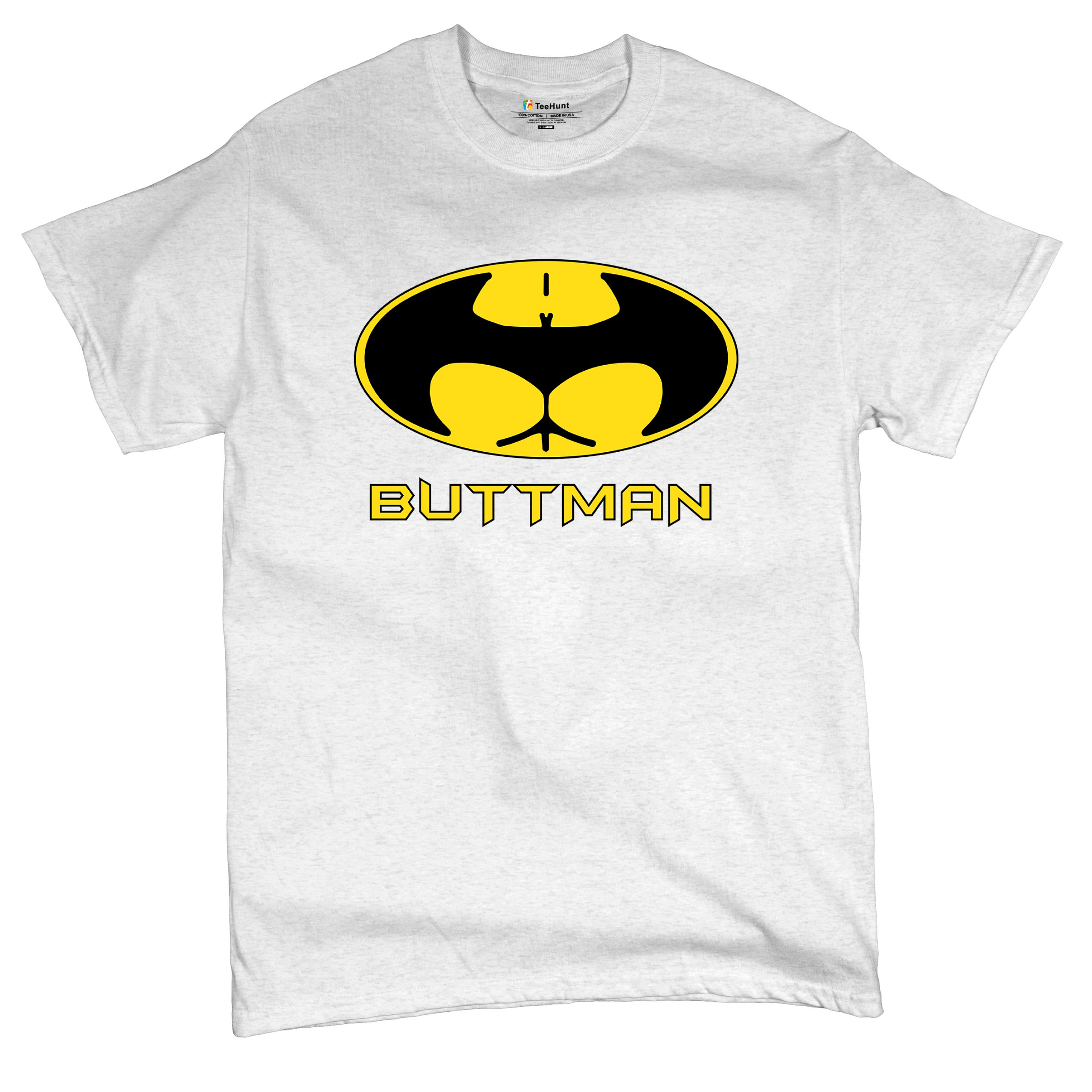 Buttman Funny Parody T-Shirt Humor Booty Ass Drinking Tee Shirt - Picture 19 of 112