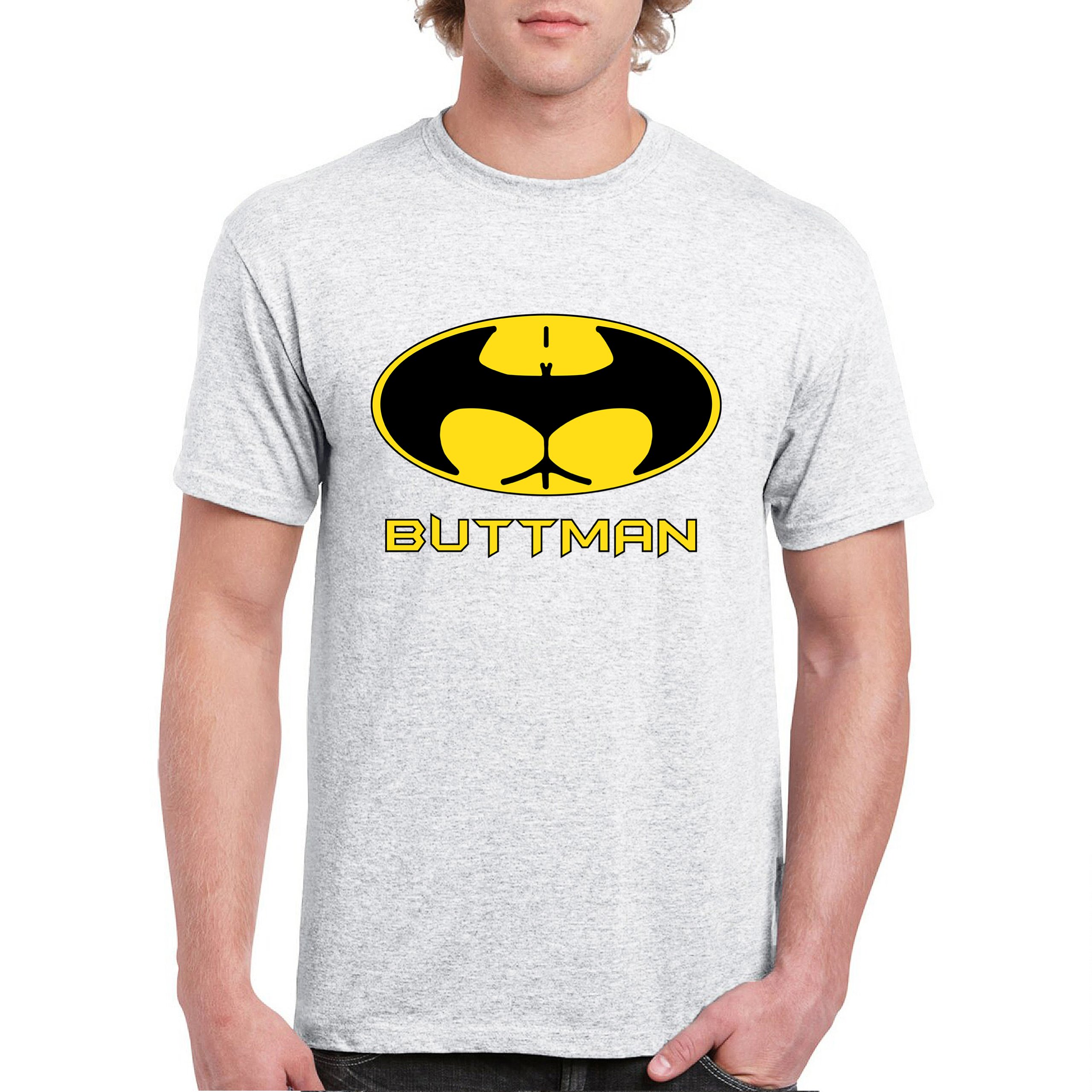 Buttman Funny Parody T-Shirt Humor Booty Ass Drinking Tee Shirt - Picture 15 of 112