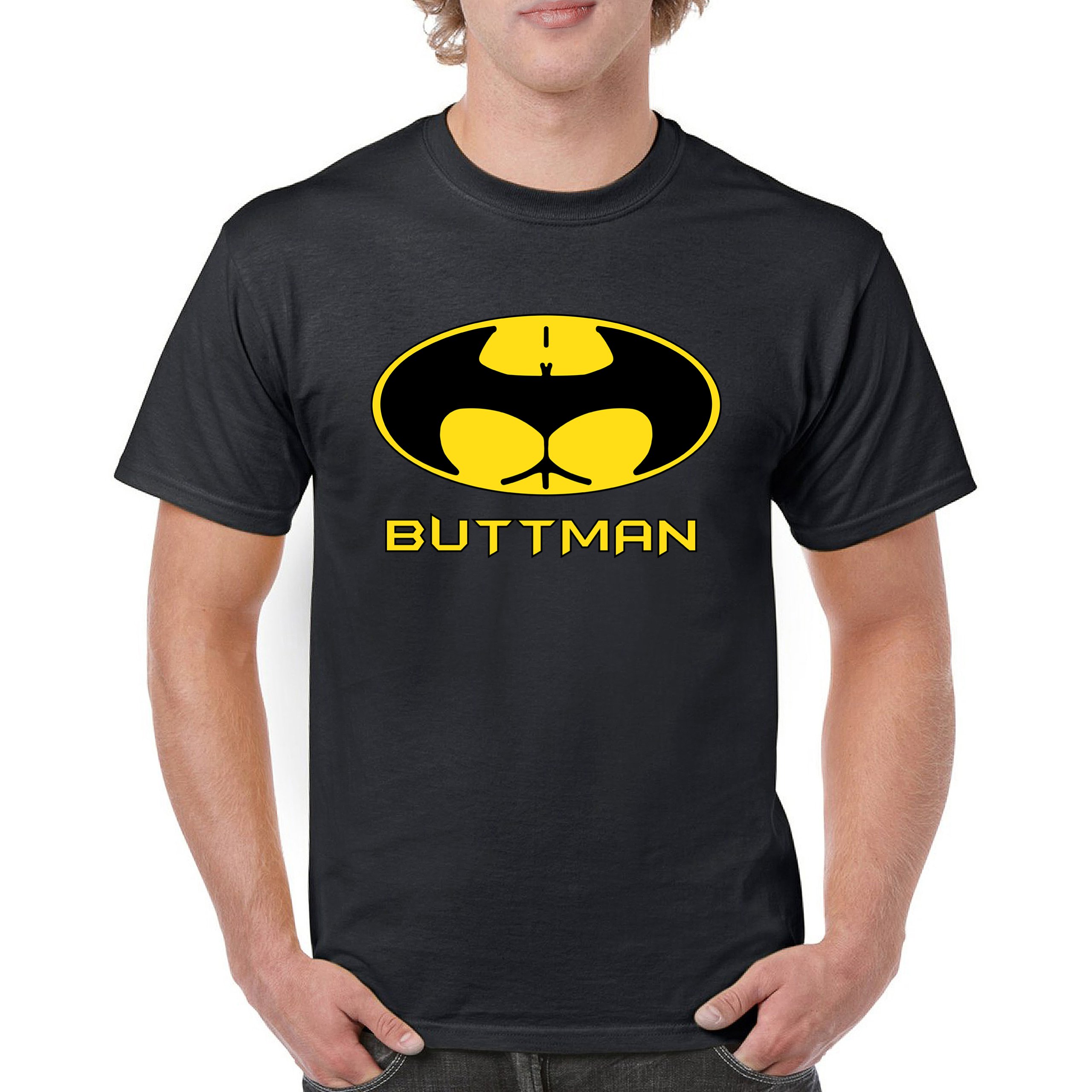 Buttman Funny Parody T-Shirt Humor Booty Ass Drinking Tee Shirt - Picture 8 of 112